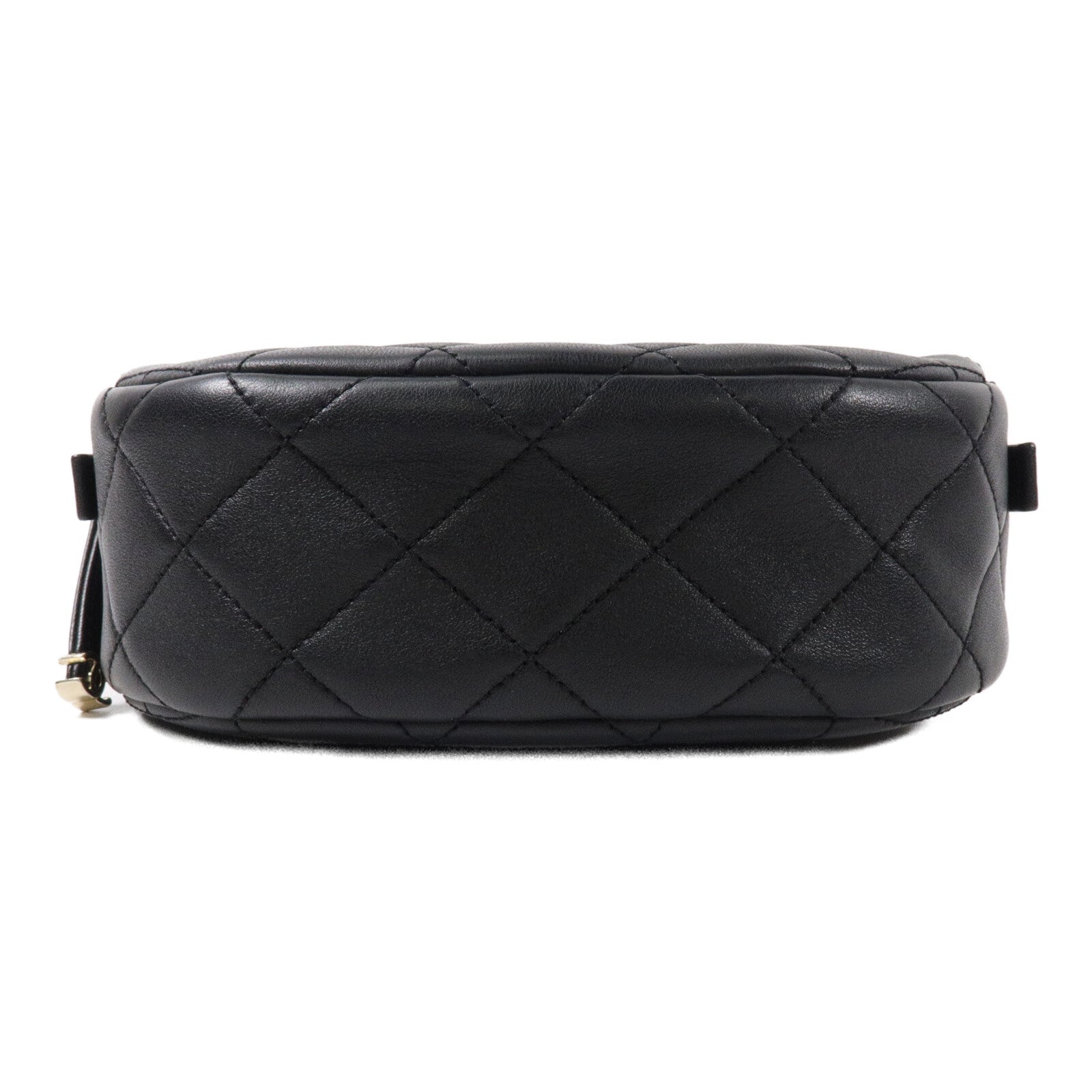 CHANEL 牛皮皮革Chain Handle Studded CC鏈帶手挽肩背兩用袋