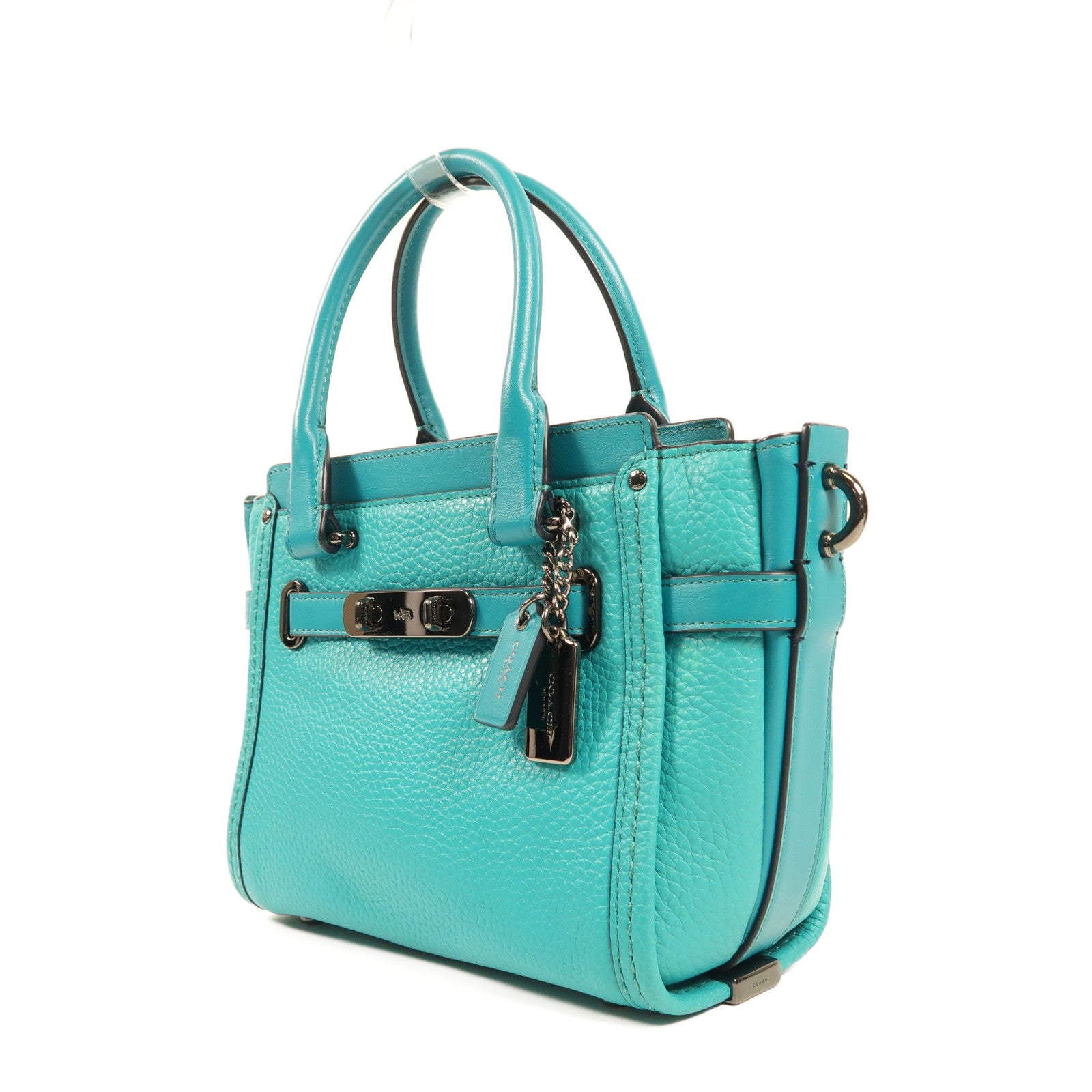 COACH 牛皮皮革Shoulder Bag手挽肩背兩用袋