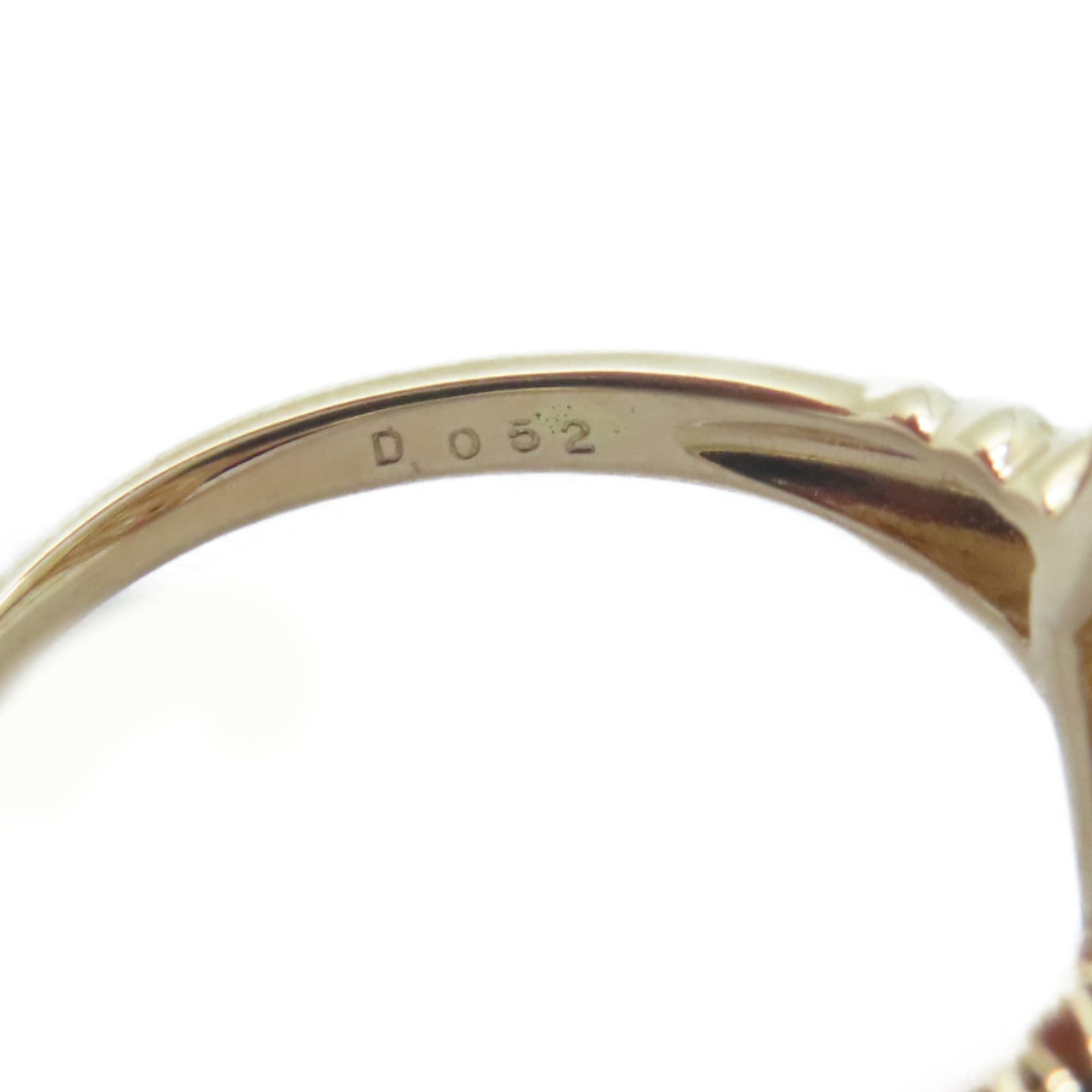 JEWELRY 18K黃金Diamond Ring 0.74ct鑽石/0.52ct鑽石戒指US#8.75