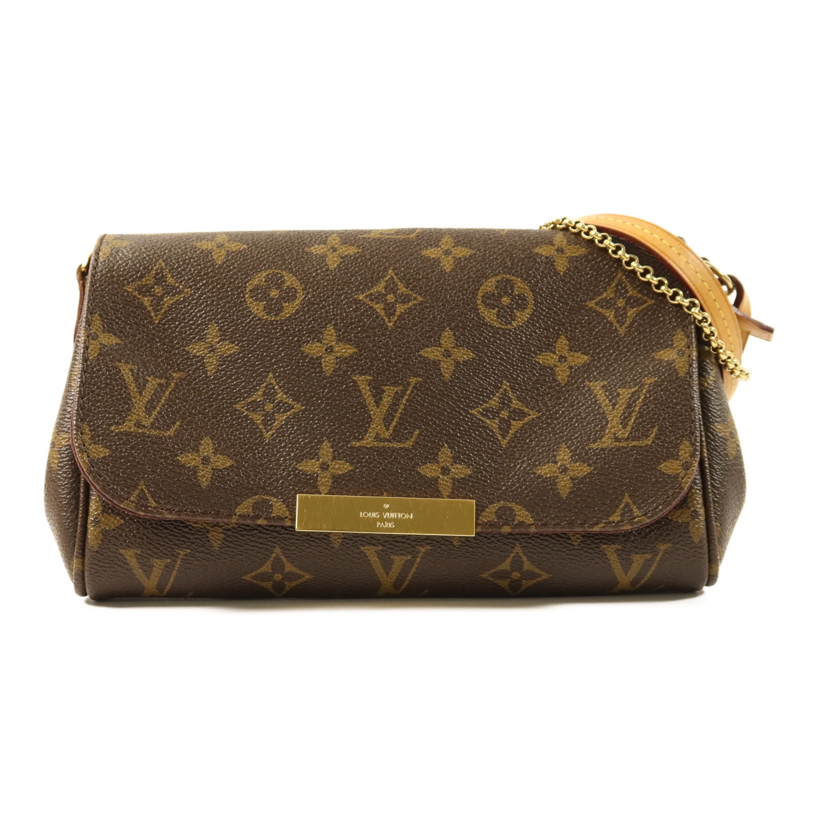 LOUIS VUITTON Monogram Favorite MM金扣手挽肩背兩用袋
