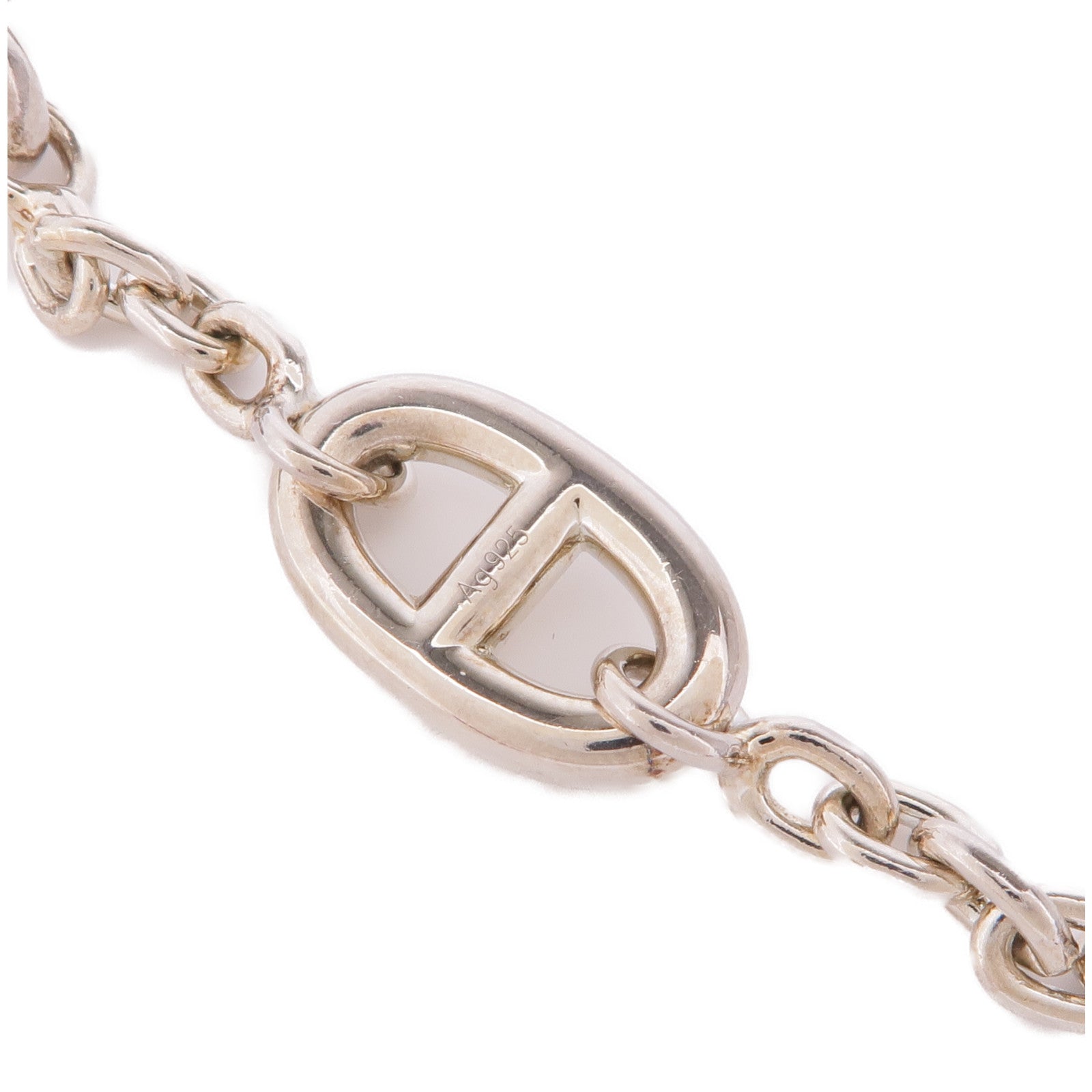 HERMES 925純銀Farandole long necklace 120項鍊
