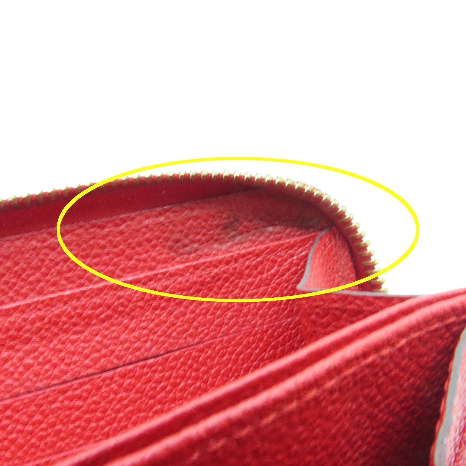 LOUIS VUITTON 【激減優惠】Monogram Empreinte Zippy Long Wallet金扣長錢包紅色