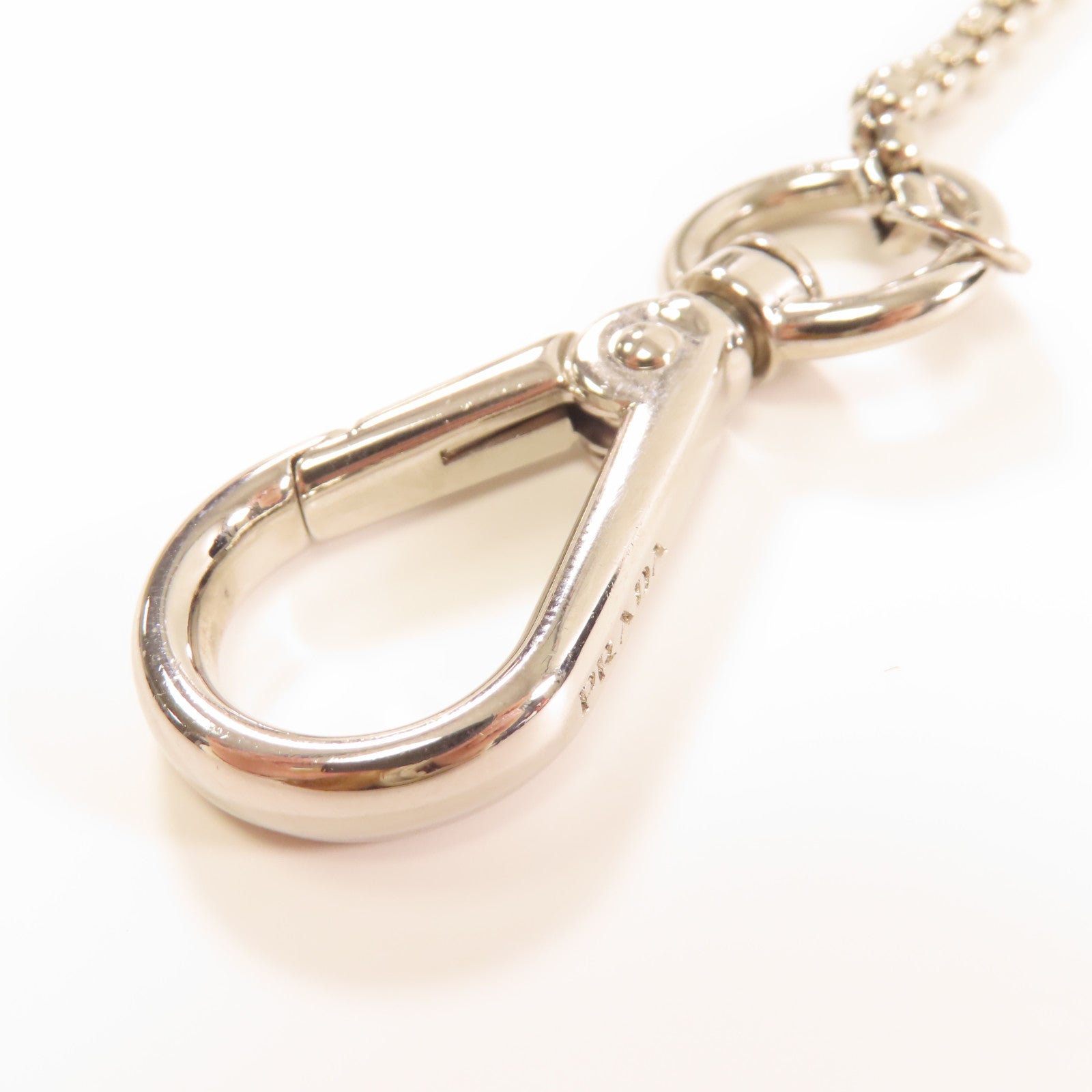 PRADA 金屬Necklace項鍊銀色