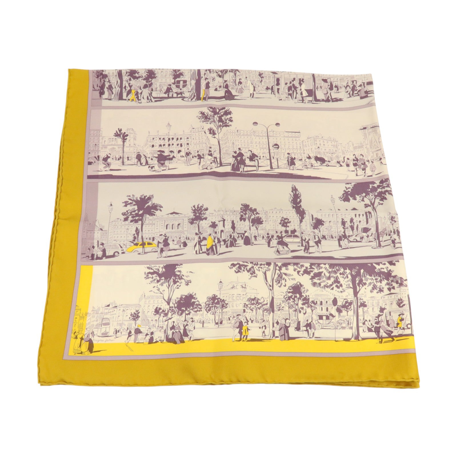 HERMES 絲質Scarf 90x90cm絲巾