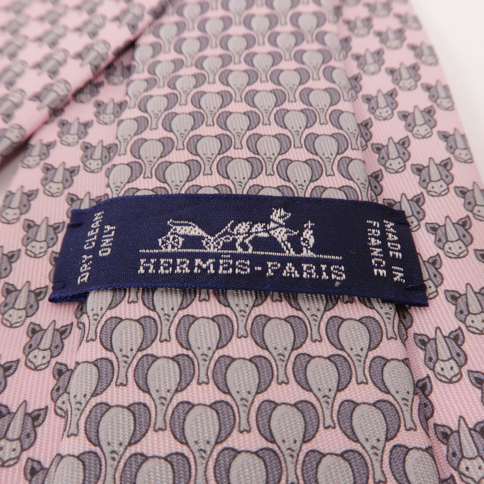 HERMES 絲質Necktie領帶