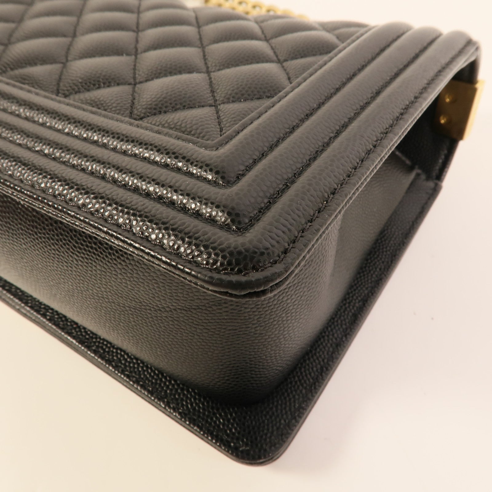 CHANEL 牛皮皮革Boy 25肩背袋