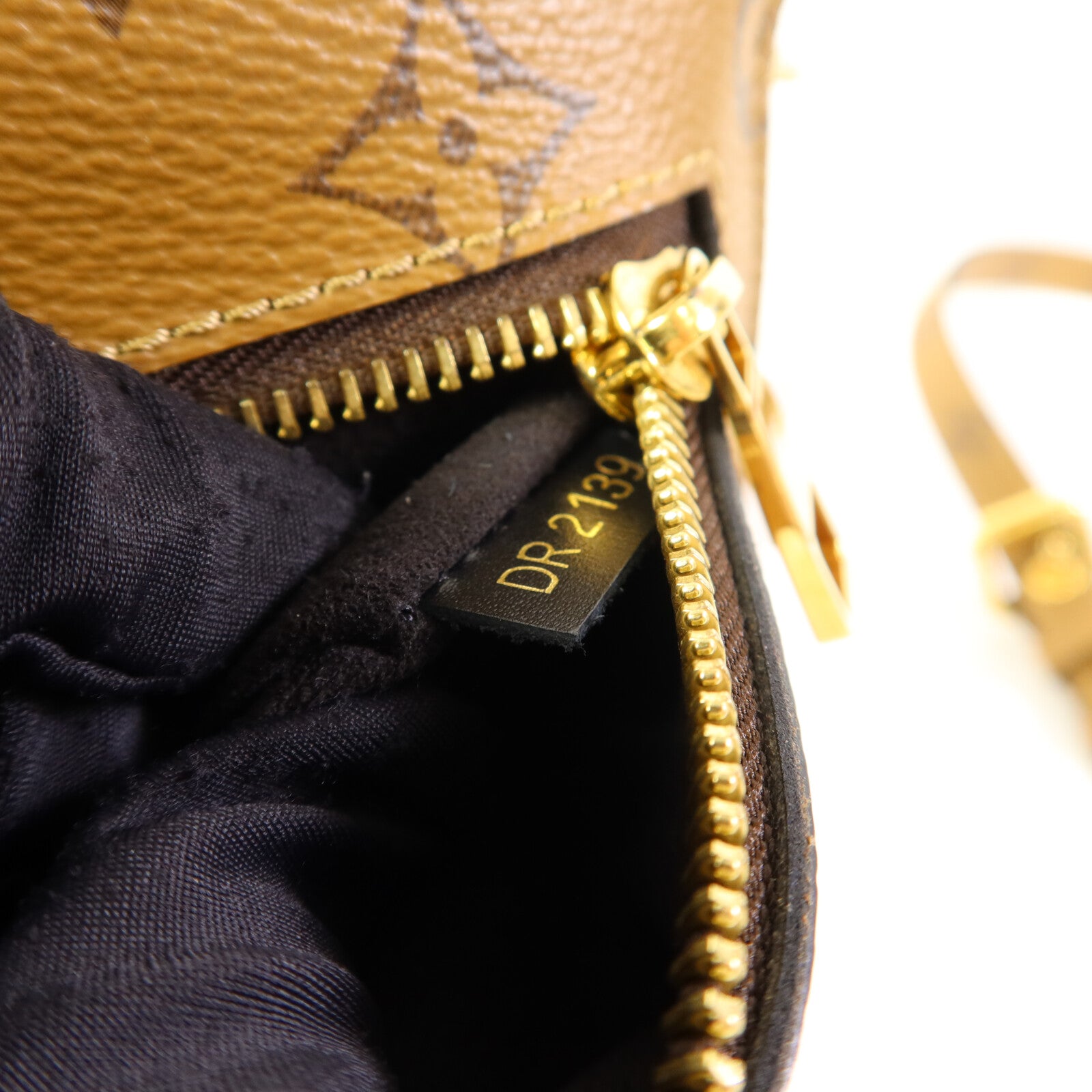 LOUIS VUITTON Monogram Reverse Pochette Metis金扣手挽肩背兩用袋
