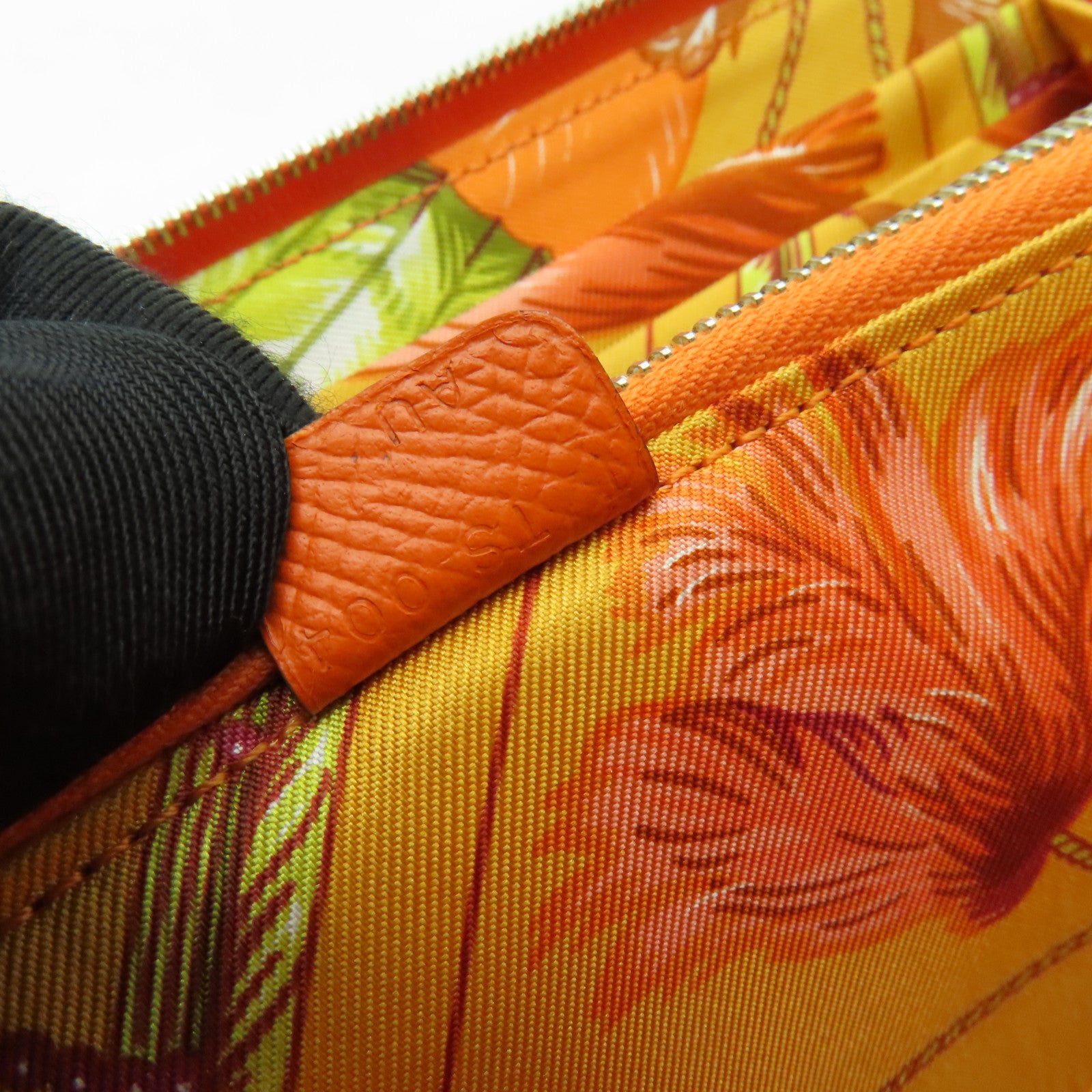 HERMES 【激減優惠】Epsom皮革Silk In Wallet銀扣長錢包橙色