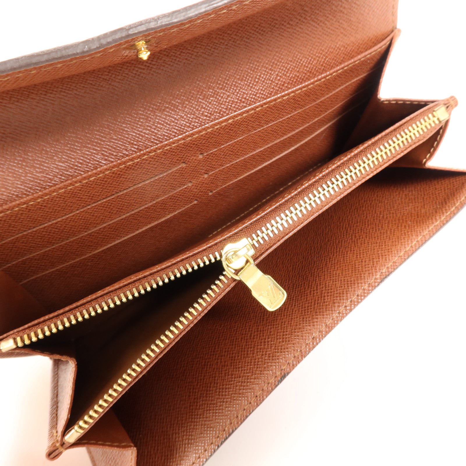 LOUIS VUITTON Monogram Portefeuille Sarah金扣長錢包