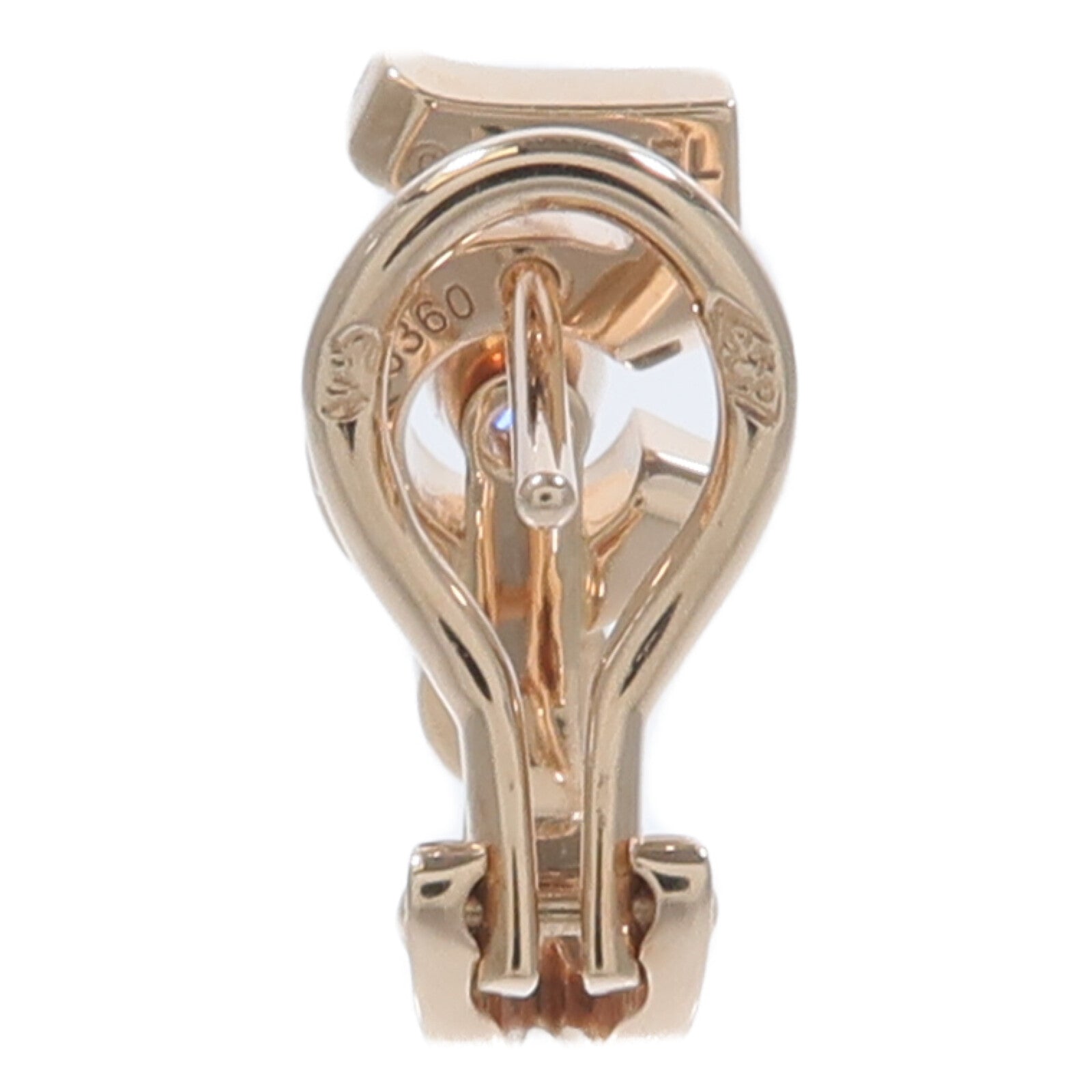 CHANEL 18K玫瑰金Eternal No.5 Single Earring鑽石耳環