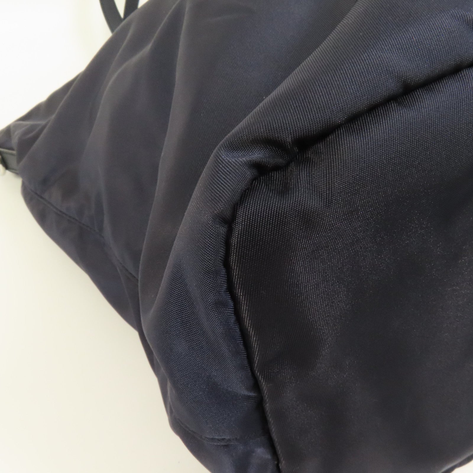 PRADA 尼龍2way Shoulder銀扣手挽肩背兩用袋