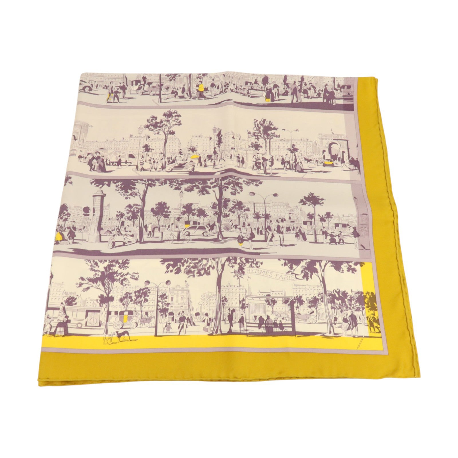 HERMES 絲質Scarf 90x90cm絲巾