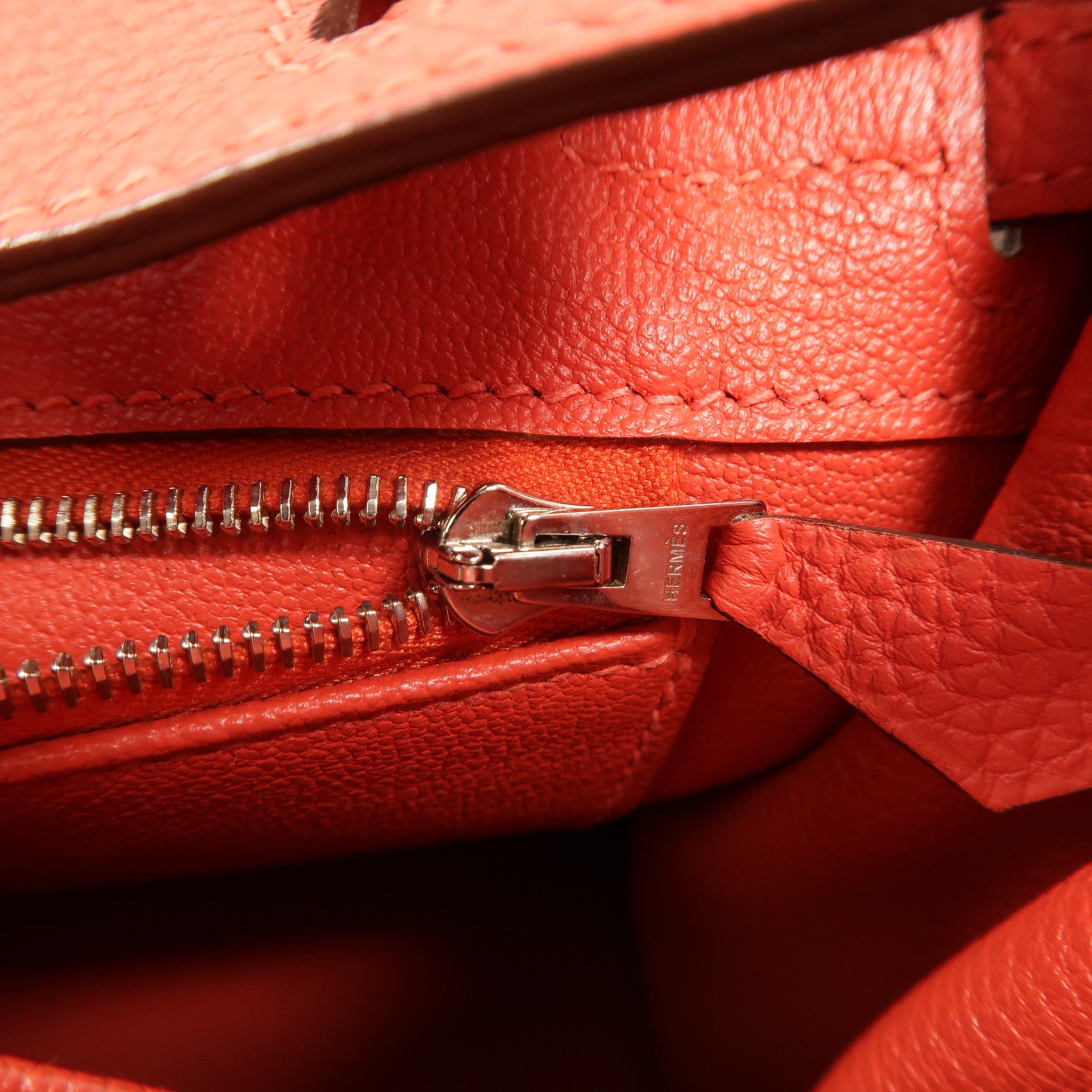 HERMES Togo皮革Birkin 25手挽袋Bougainvillea