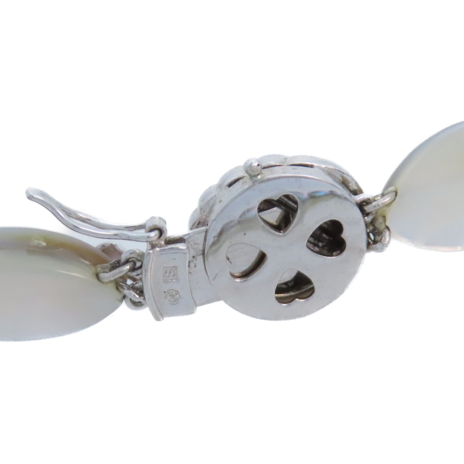 TASAKI 18K白金/馬貝珍珠Mabe Pearl Necklace and Earrings 2piece set項鏈/耳環套裝