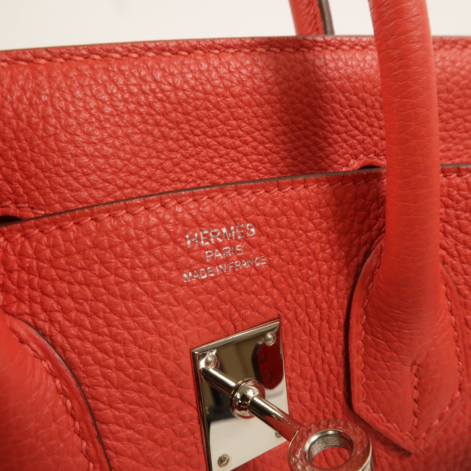 HERMES Togo皮革Birkin 25手挽袋Bougainvillea