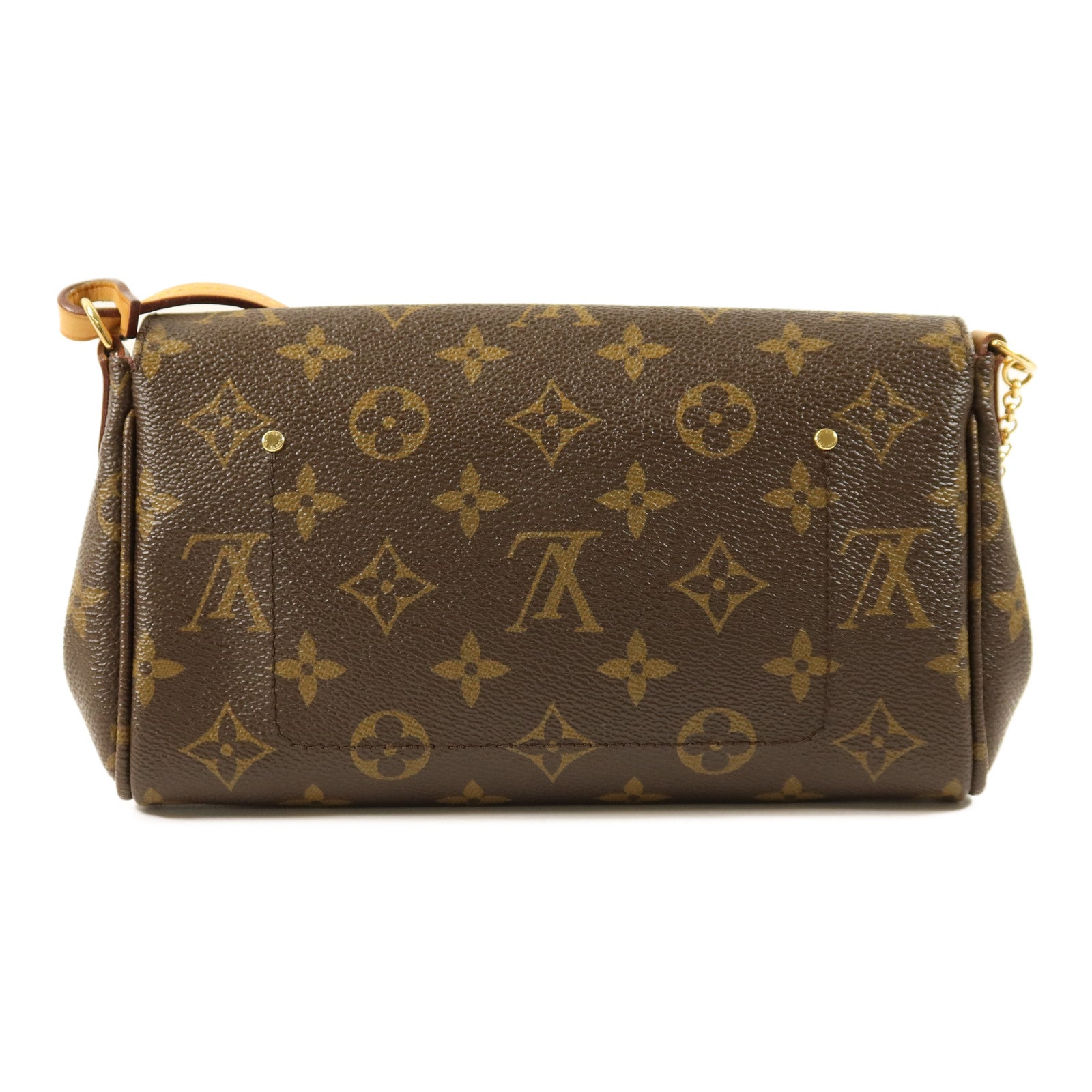 LOUIS VUITTON Monogram Favorite MM金扣手挽肩背兩用袋