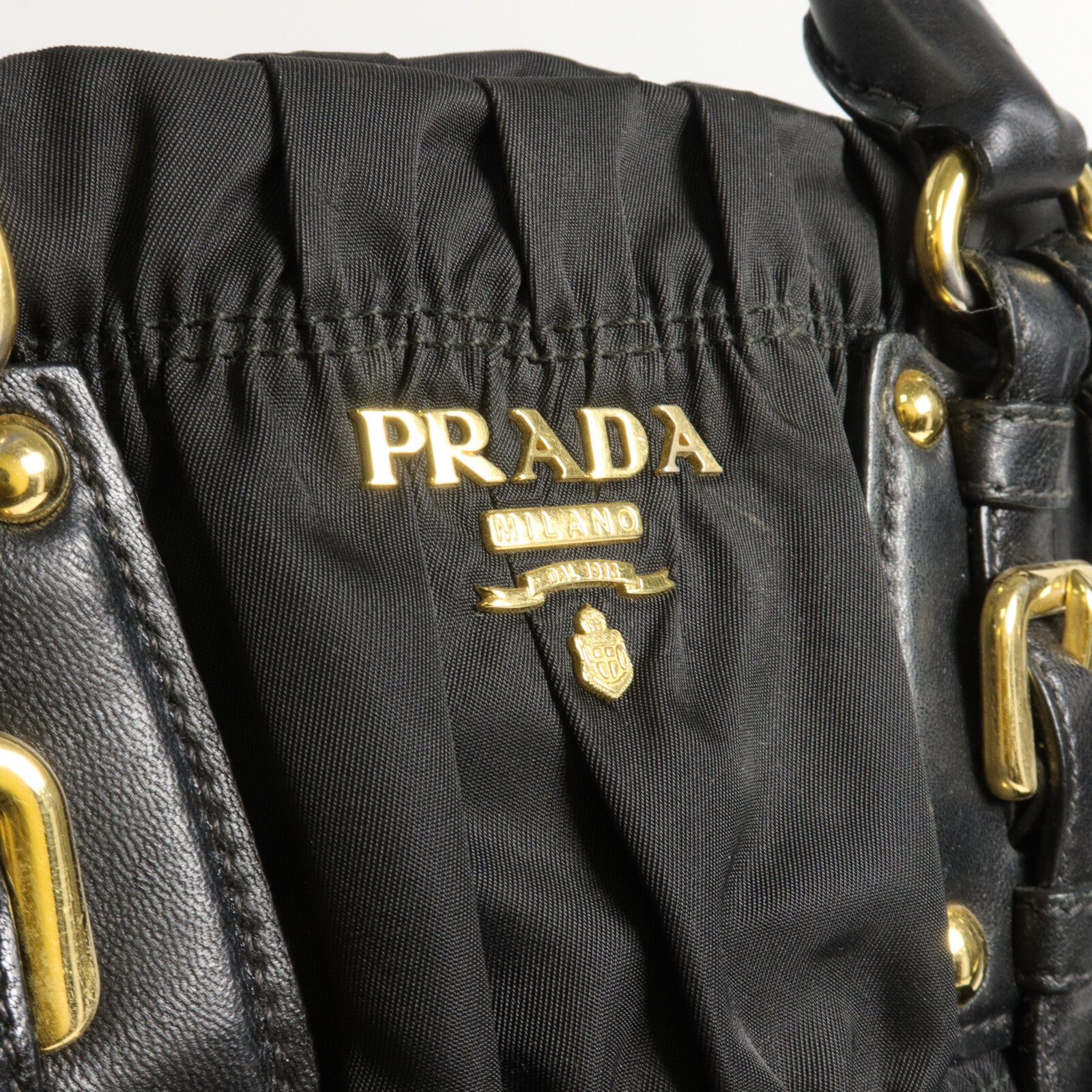 PRADA 尼龍Tessuto Gaufre 2 Way手挽肩背兩用袋