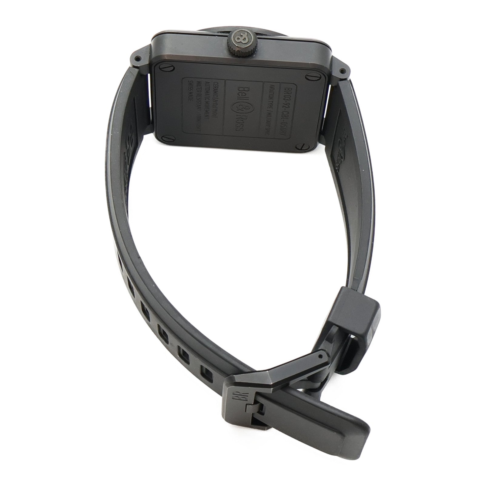 Bell＆Ross Aviation Type Military Spec BR0392-CBL