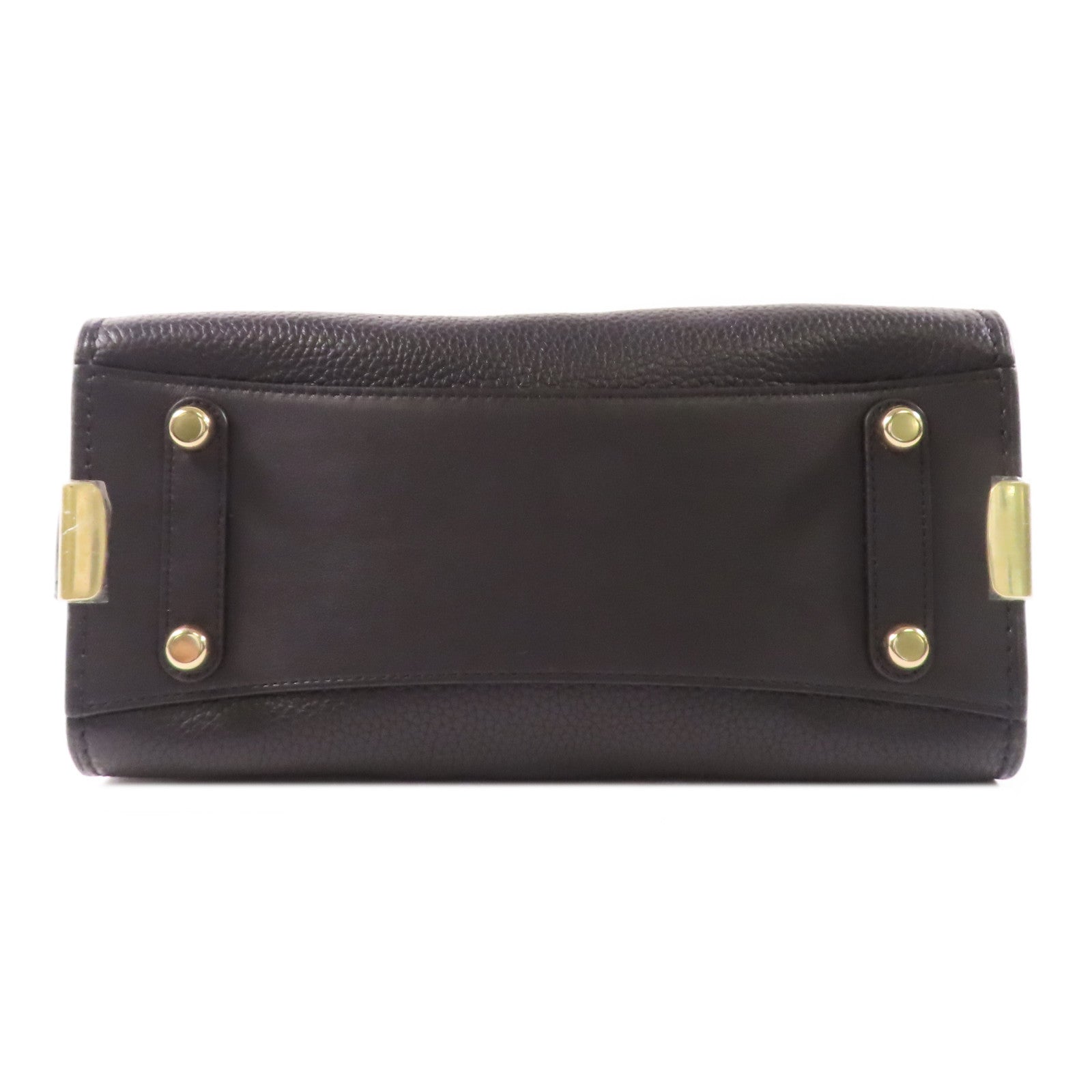 COACH 牛皮皮革2Way Shoulder Bag金扣手挽肩背兩用袋