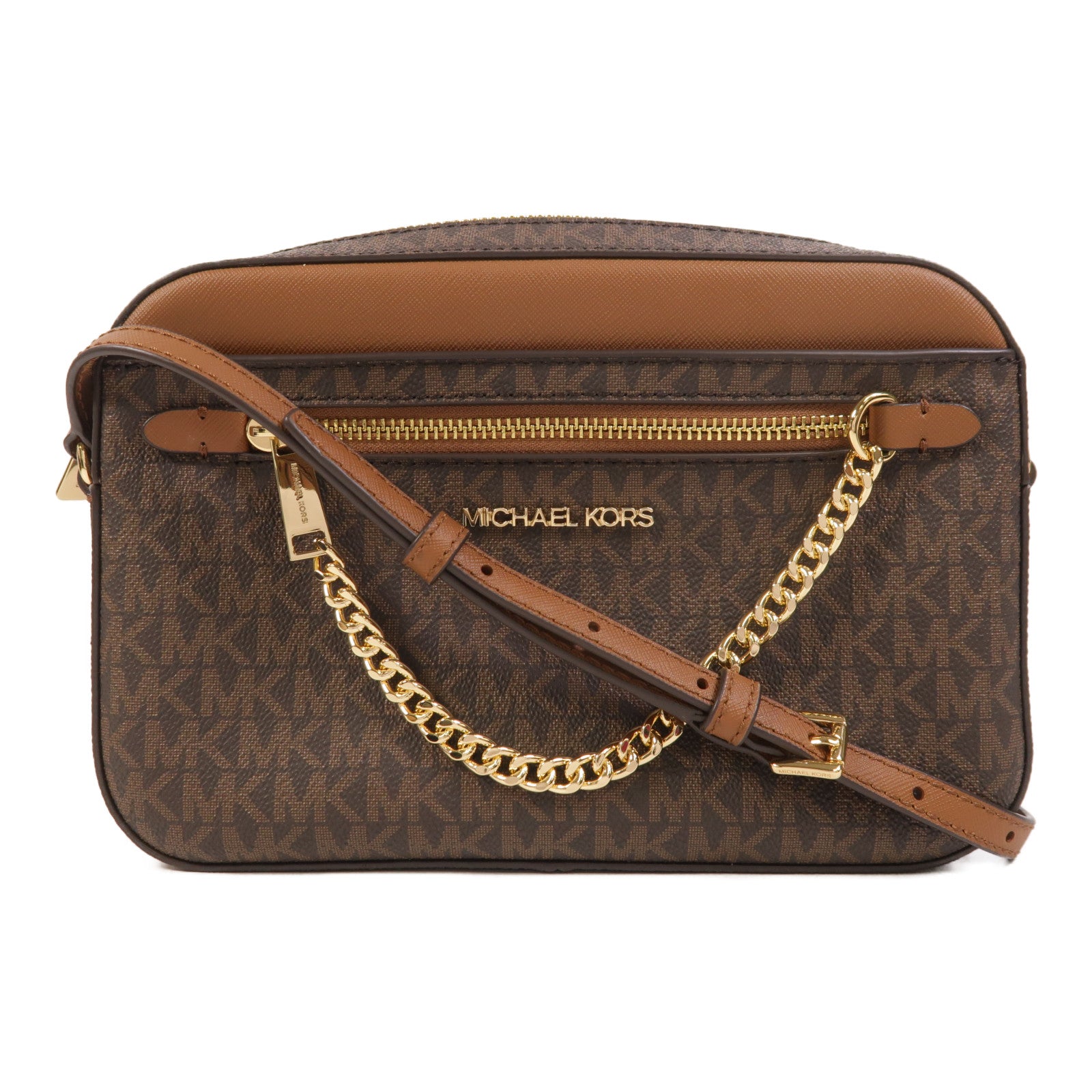 Michael Kors 塗層帆布Shoulder Bag金扣肩背袋