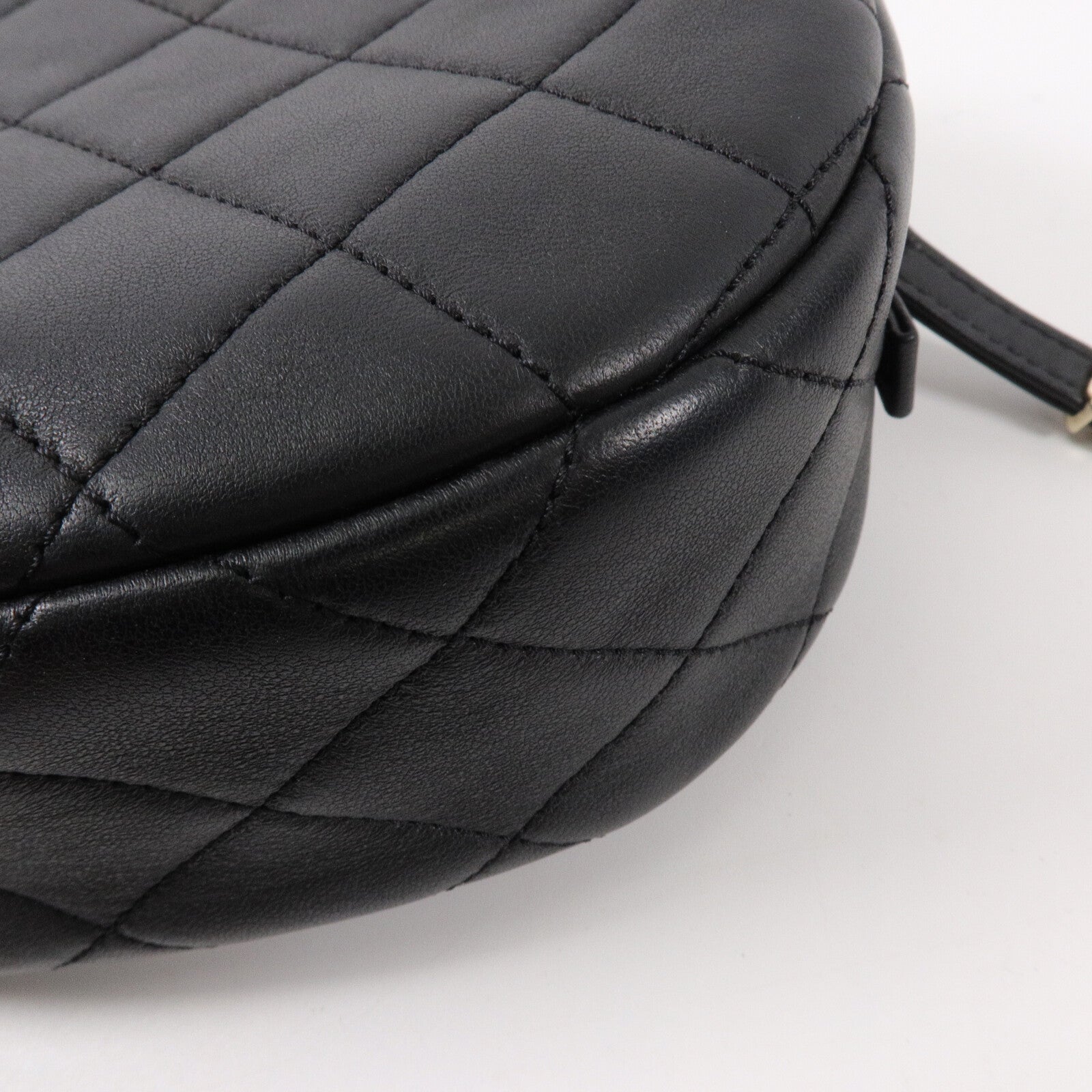 CHANEL 牛皮皮革Chain Handle Studded CC鏈帶手挽肩背兩用袋