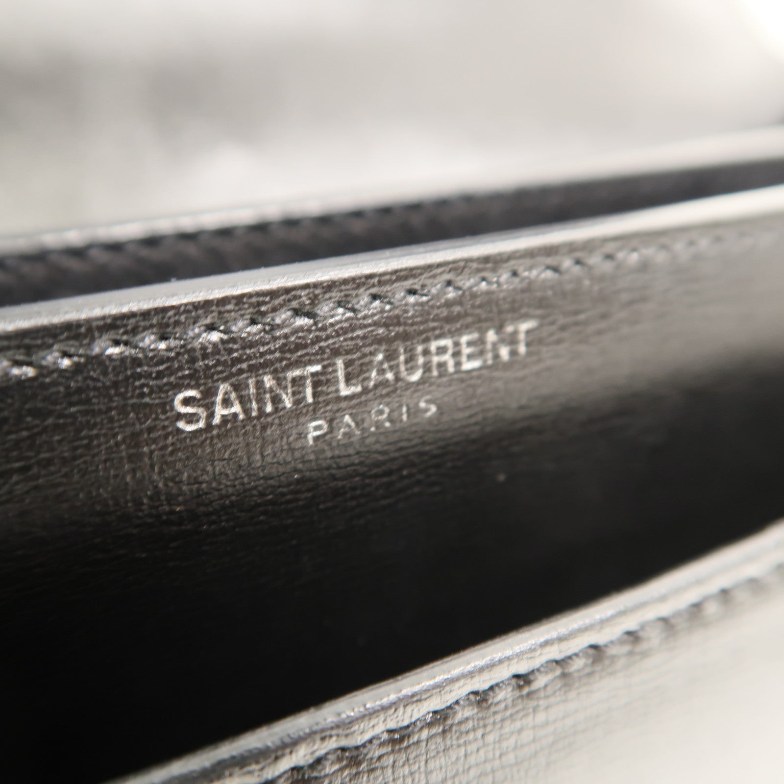 SAINT LAURENT 牛皮皮革Sunset Medium鏈帶肩背袋