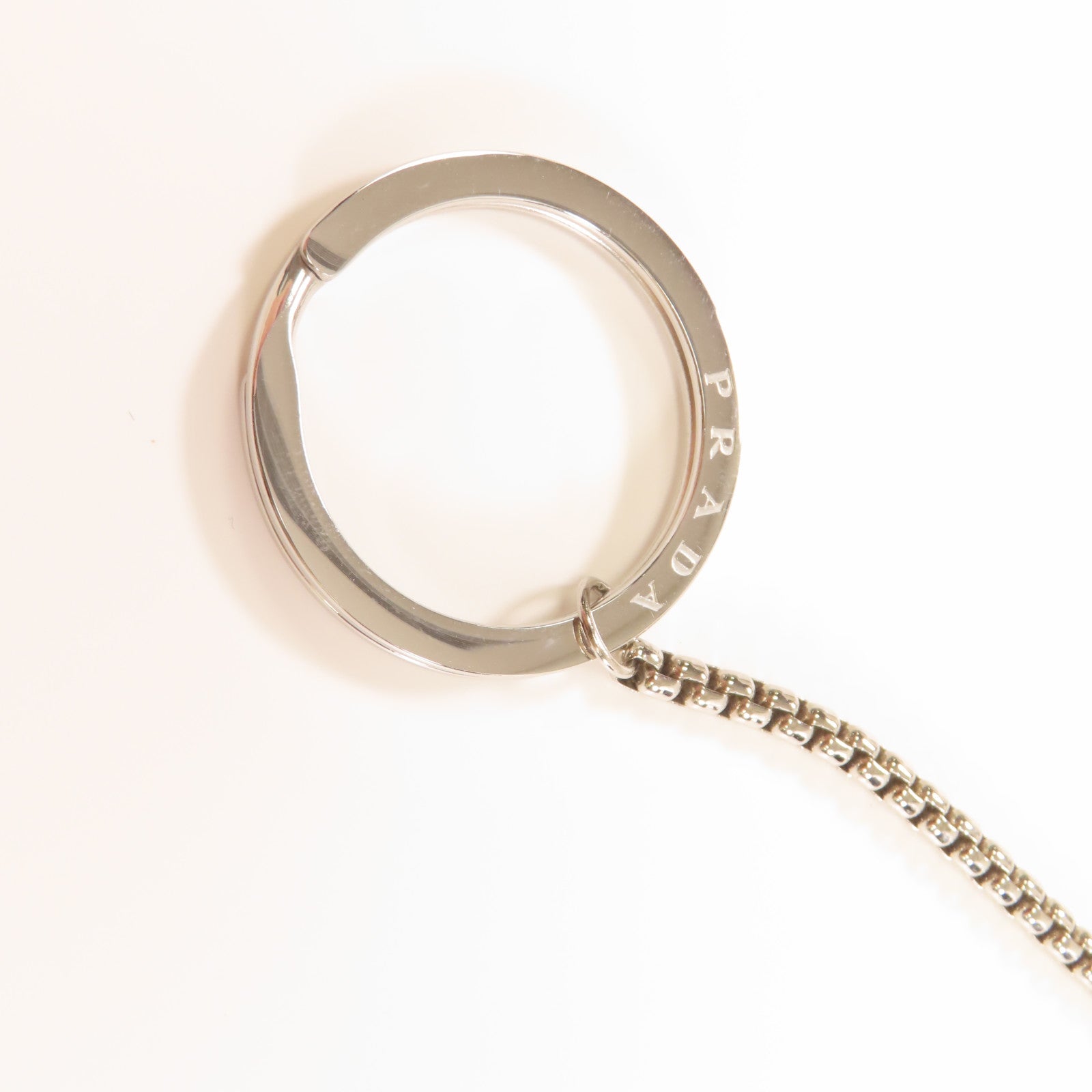 PRADA 金屬Necklace項鍊銀色