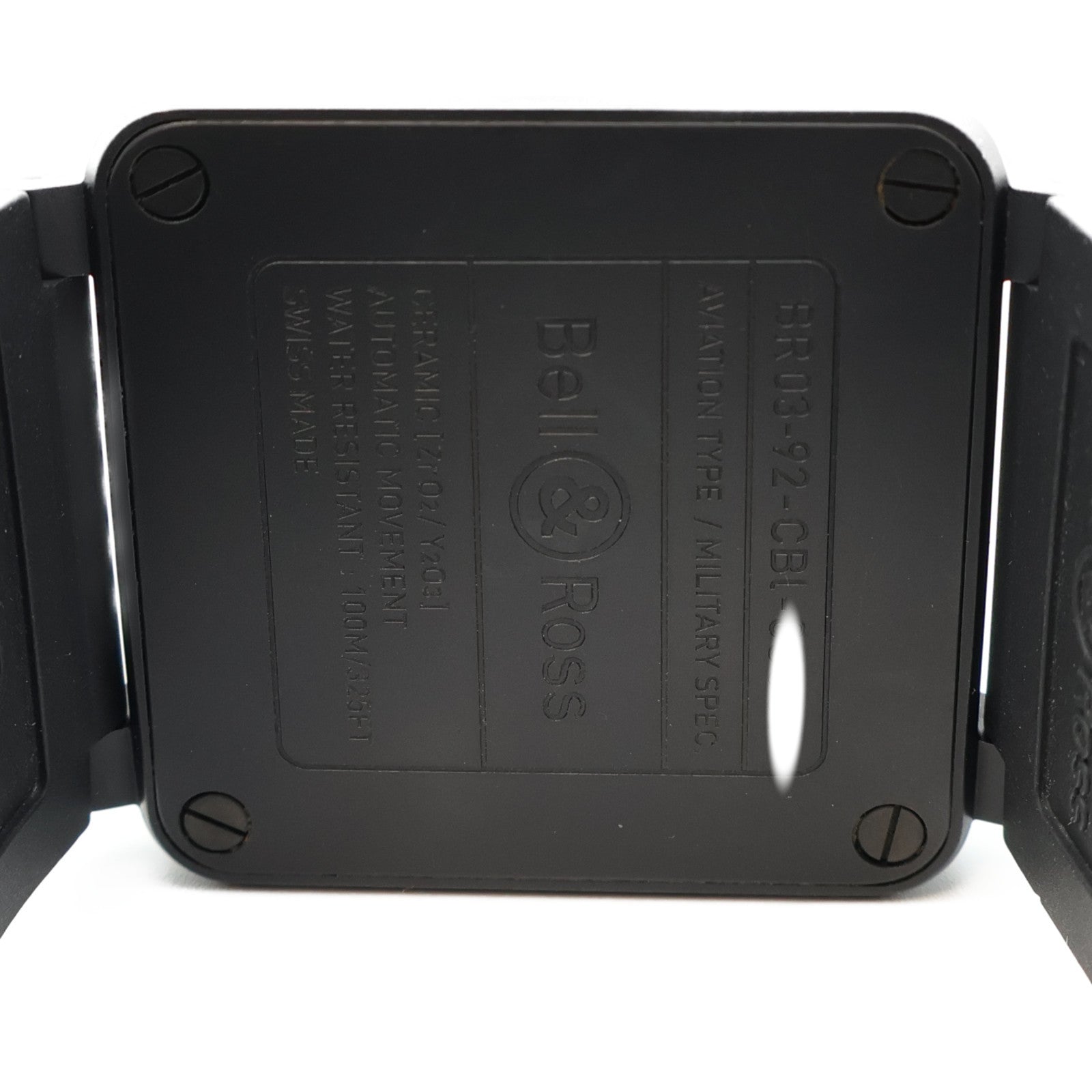 Bell＆Ross Aviation Type Military Spec BR0392-CBL