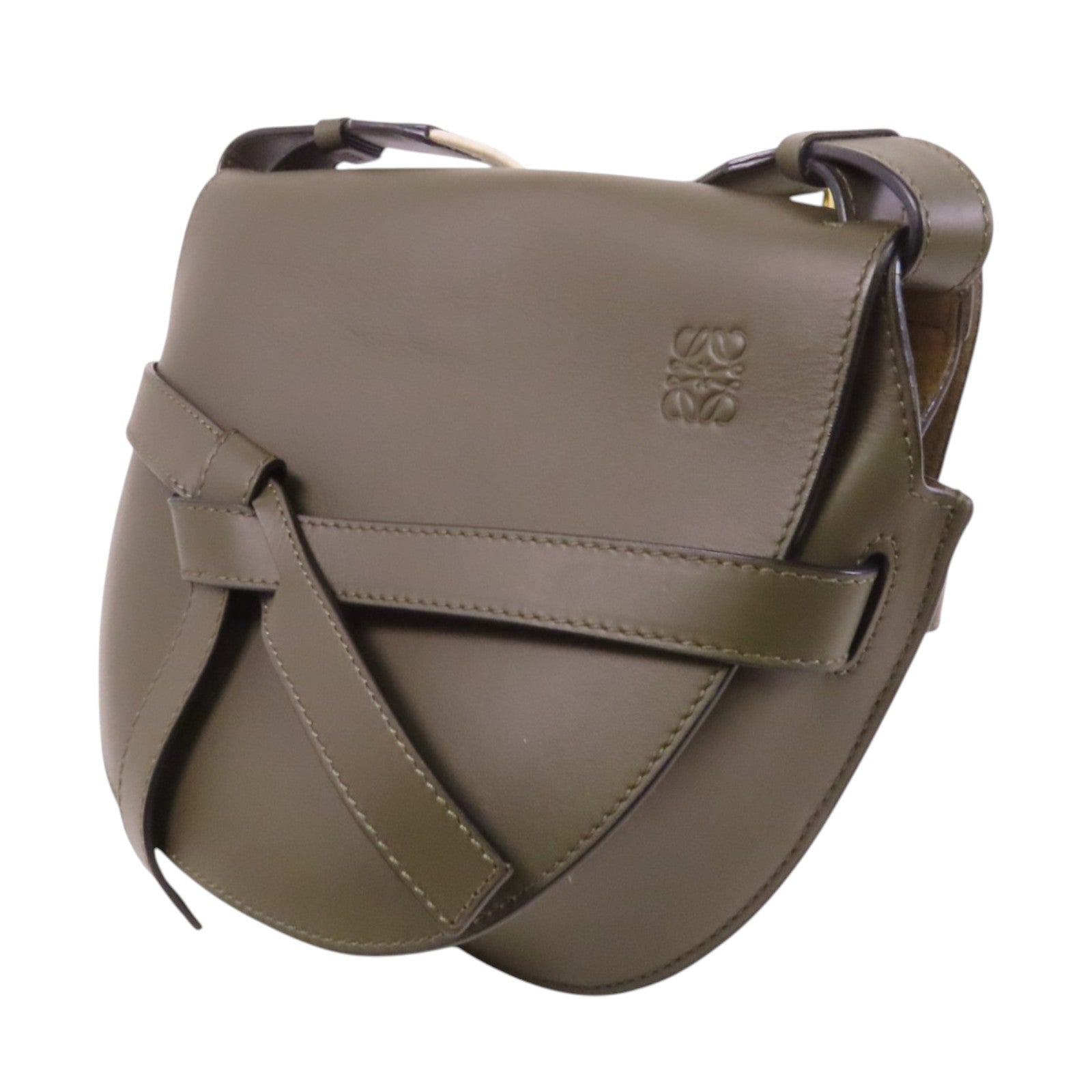 LOEWE 牛皮皮革Gate Dual肩背袋