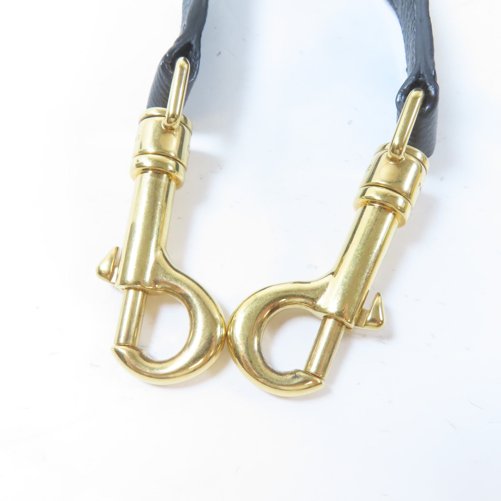 CELINE 牛皮皮革Belt Bag金扣手挽肩背兩用袋黑色