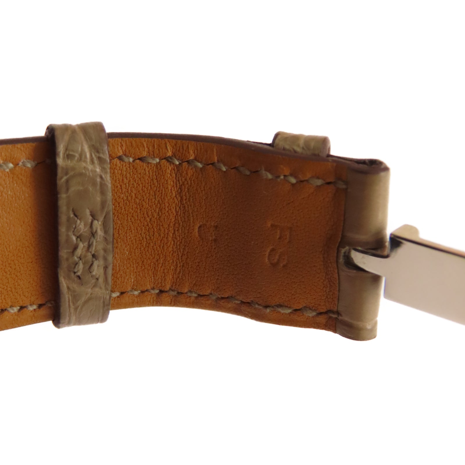 HERMES Arceau Squelette 40mm不鏽鋼/皮革帶手錶自動機芯藍色