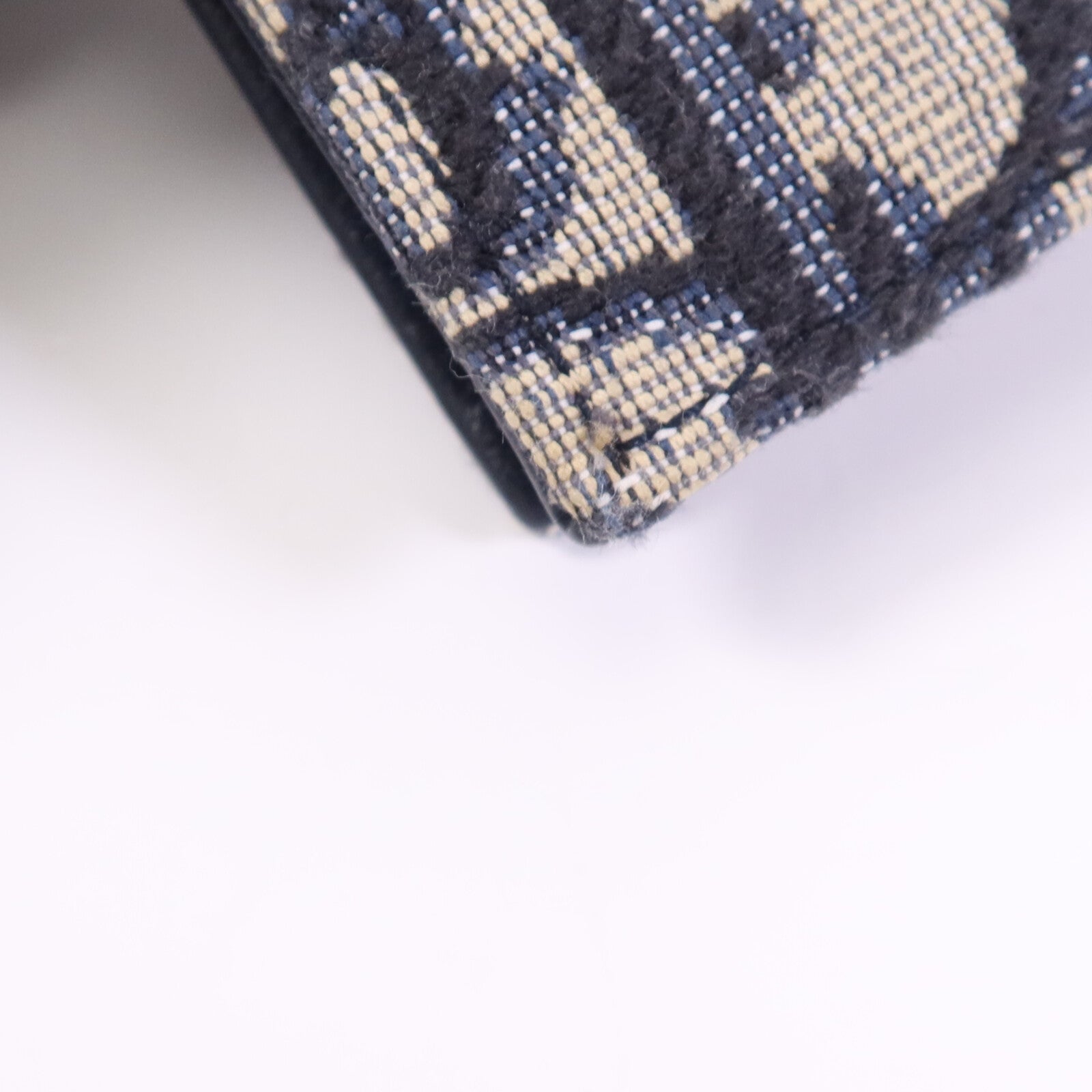 Dior 帆布Saddle金扣卡片套