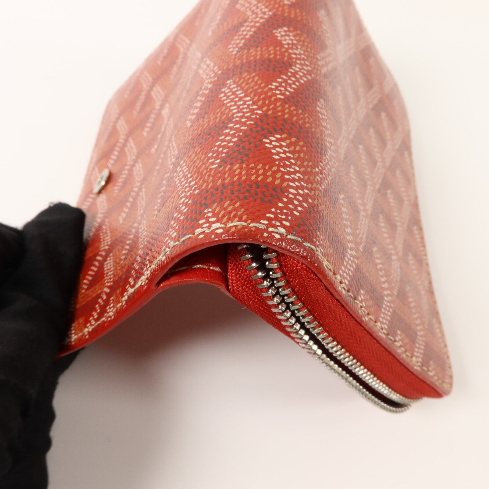 GOYARD 塗層帆布Zipper Wallet錢包