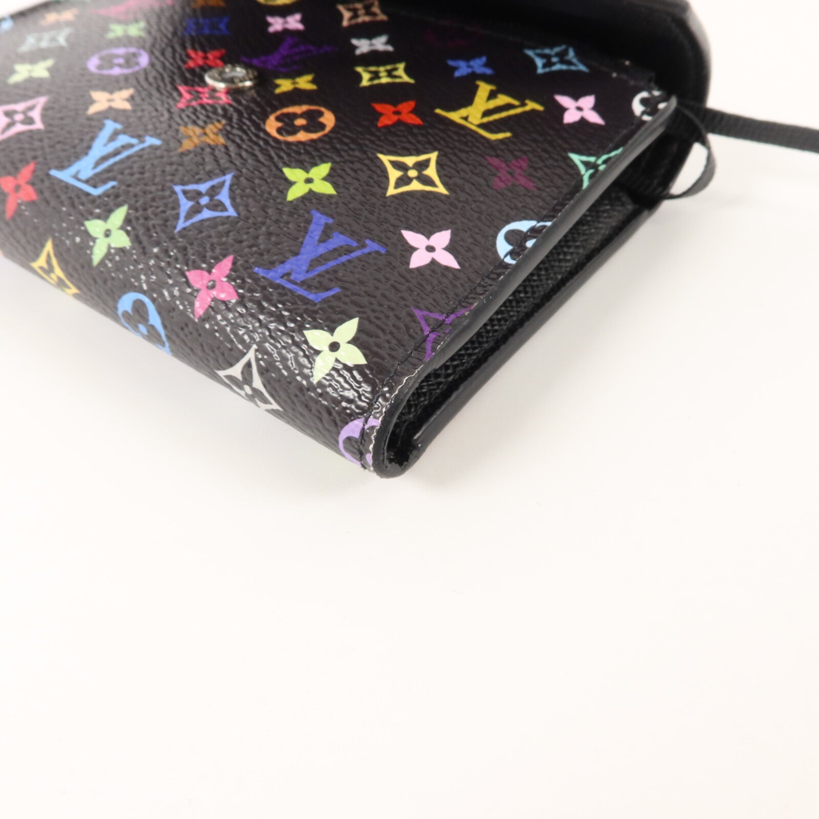 LOUIS VUITTON Monogram Multicolore LV X TM Victorine Wallet錢包
