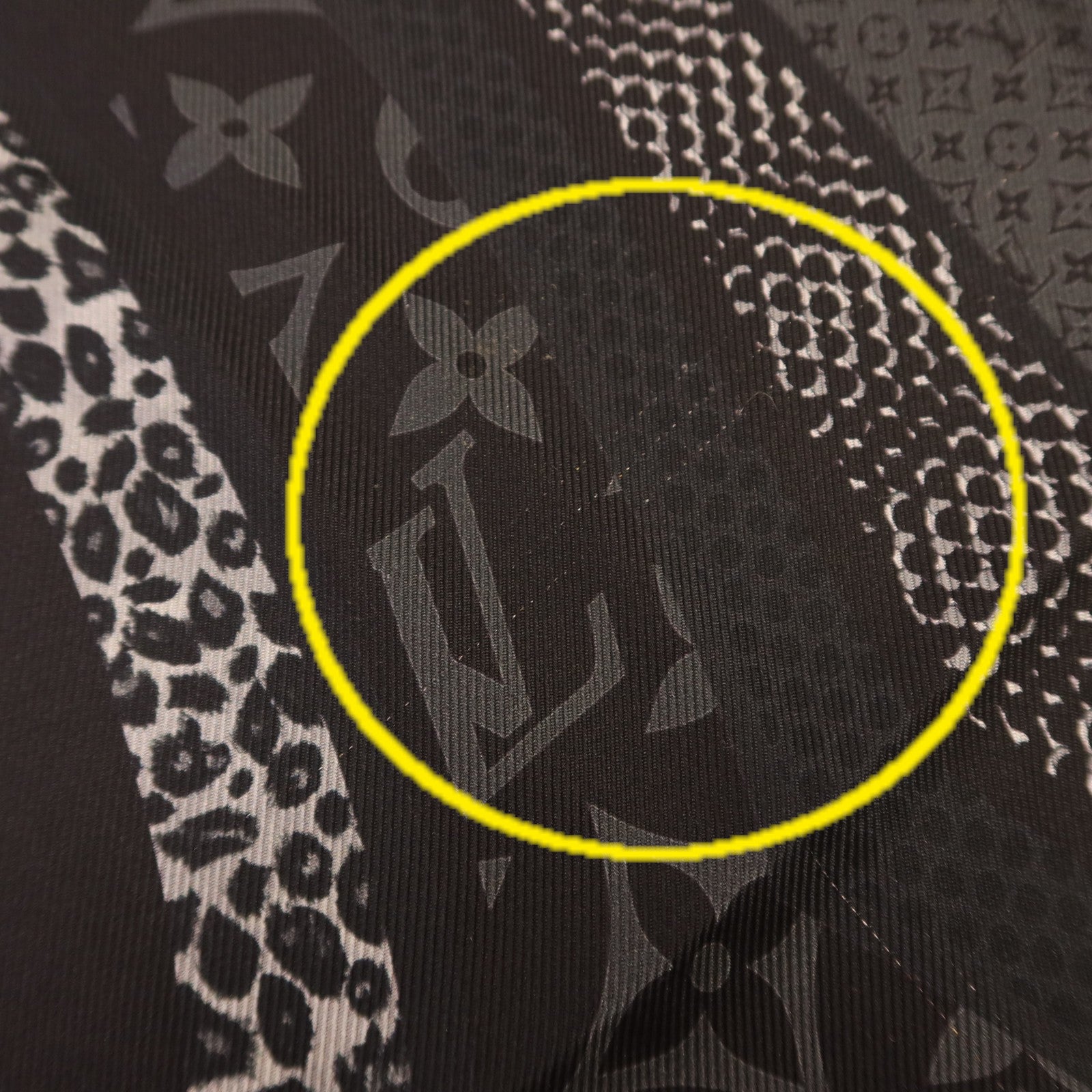LOUIS VUITTON 絲質Scarf 120x120絲巾