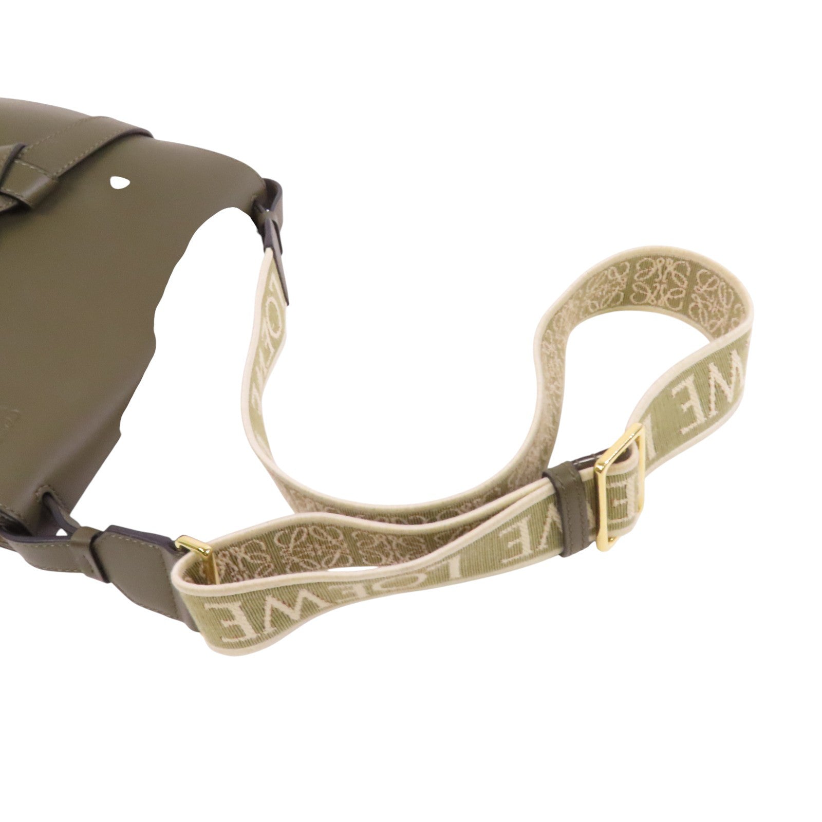 LOEWE 牛皮皮革Gate Dual肩背袋