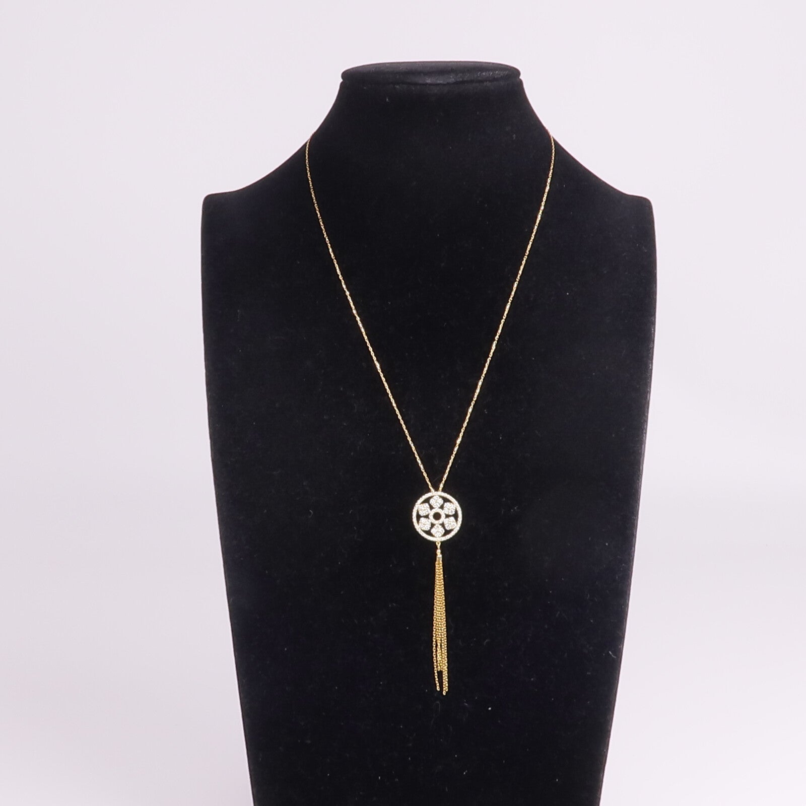 JEWELRY 18K黃金Diamond Necklace鑽石項鍊