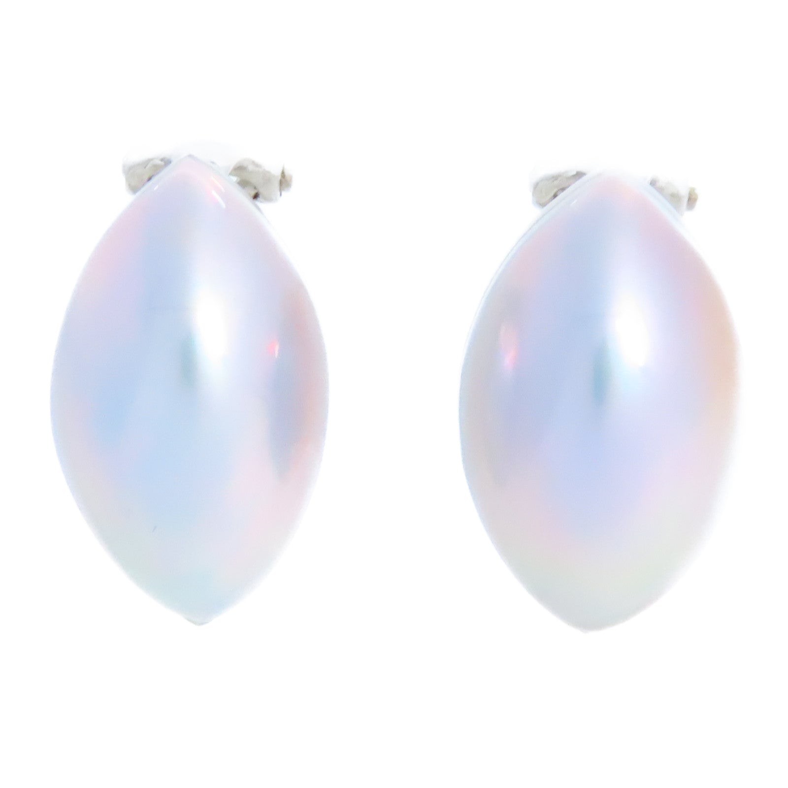 TASAKI 18K白金/馬貝珍珠Mabe Pearl Necklace and Earrings 2piece set項鏈/耳環套裝