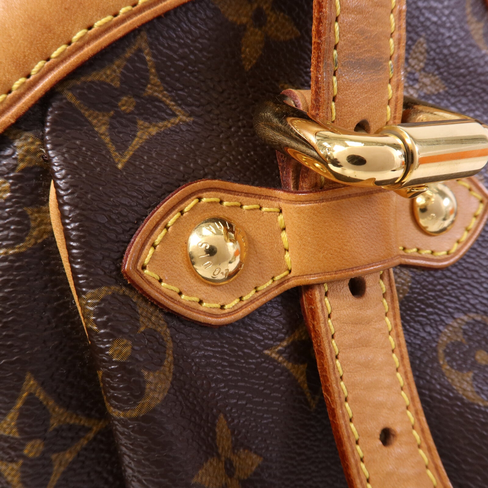LOUIS VUITTON Monogram Tivoli GM金扣肩背袋
