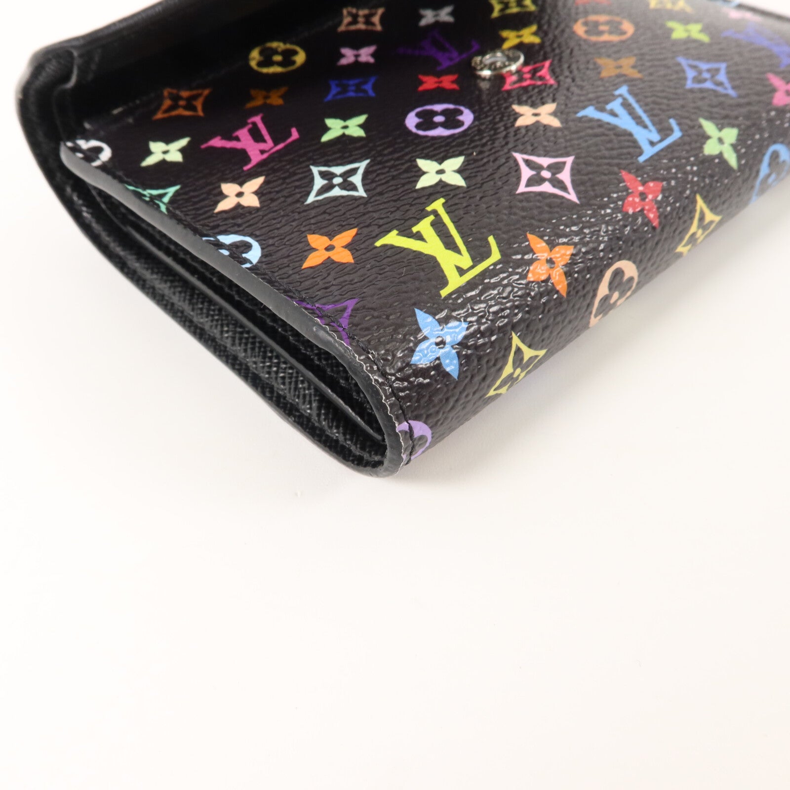 LOUIS VUITTON Monogram Multicolore LV X TM Victorine Wallet錢包