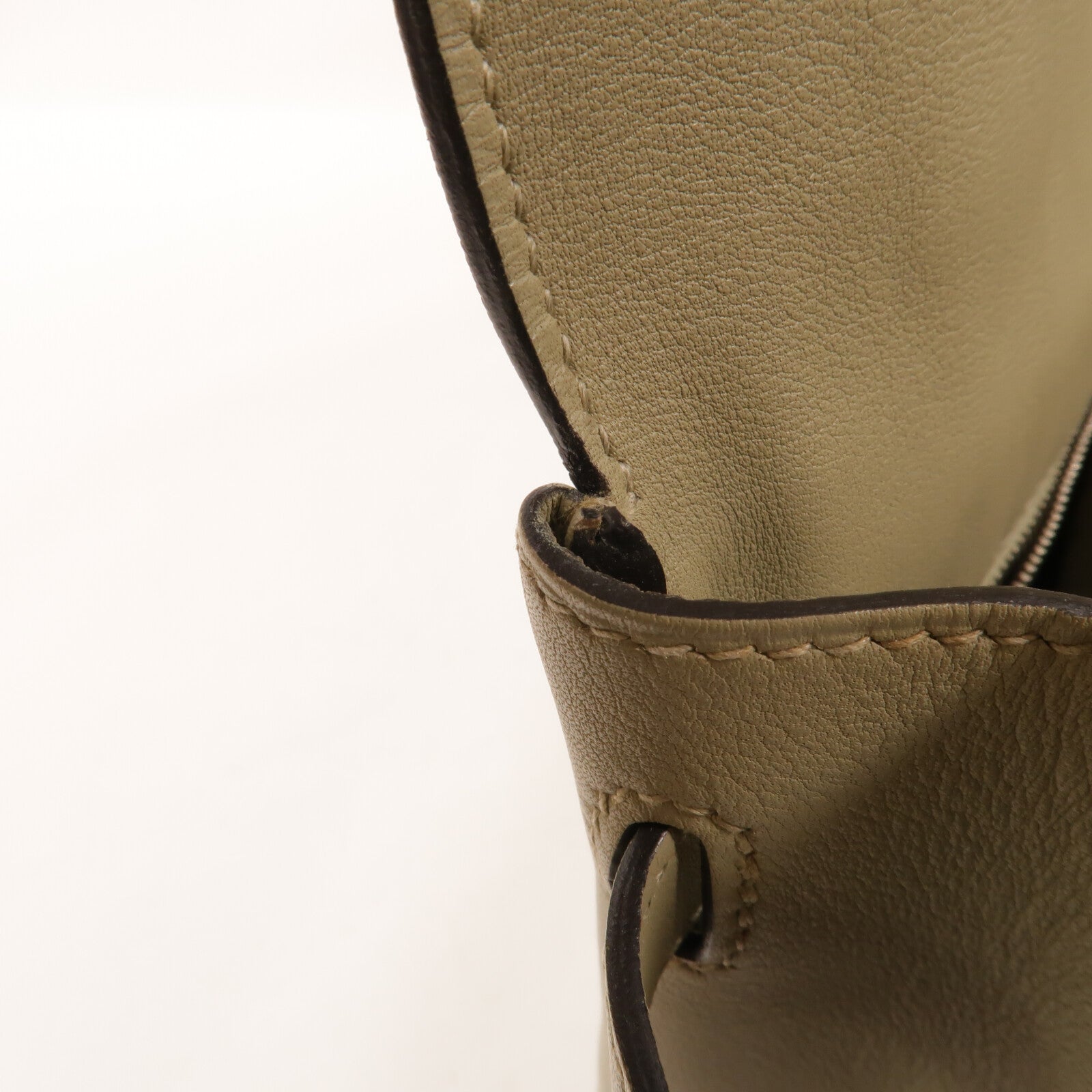 HERMES Swift皮革Berline 28肩背袋Sauge