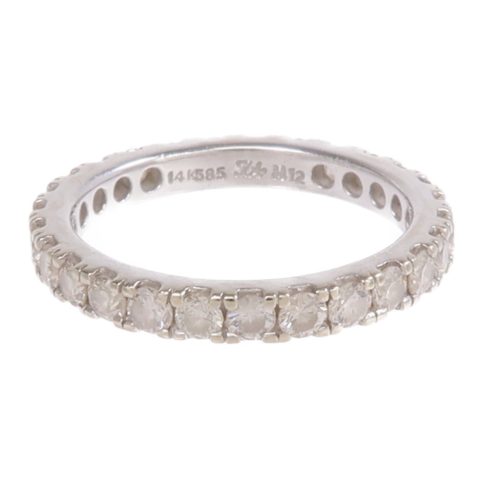 JEWELRY 14K白金Diamond Ring鑽石戒指