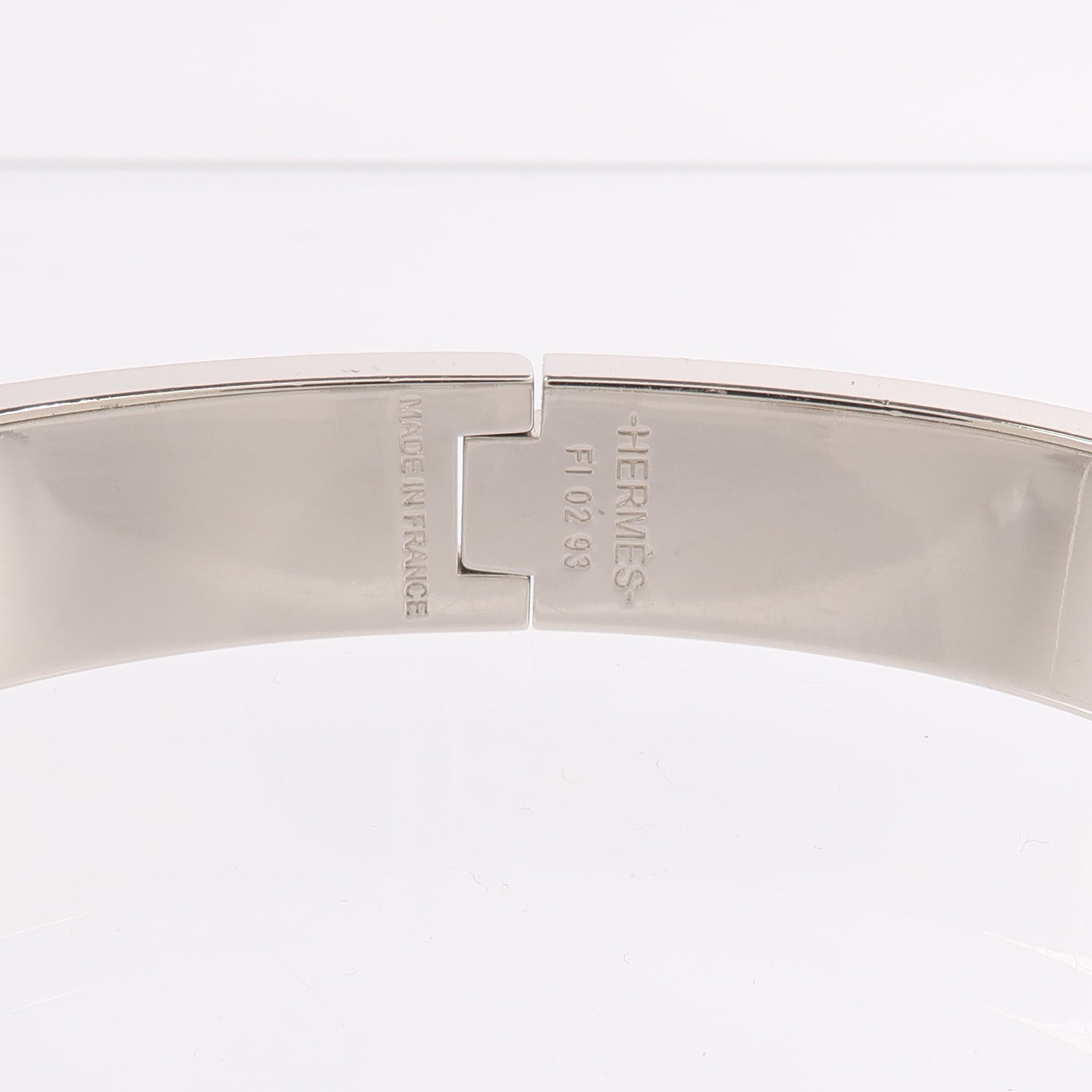HERMES 金屬/琺瑯Clic HH Bandana手鐲