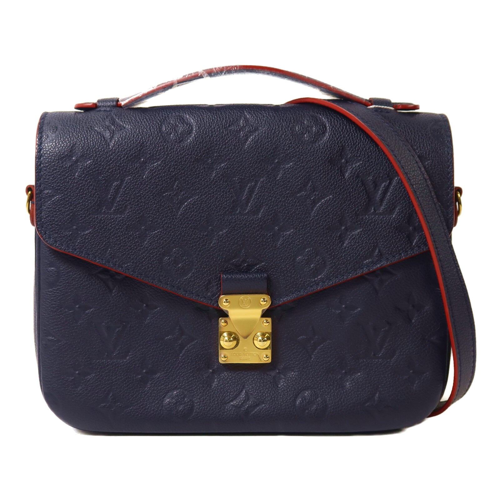LOUIS VUITTON Monogram Empreinte Pochette Metis手挽肩背兩用袋
