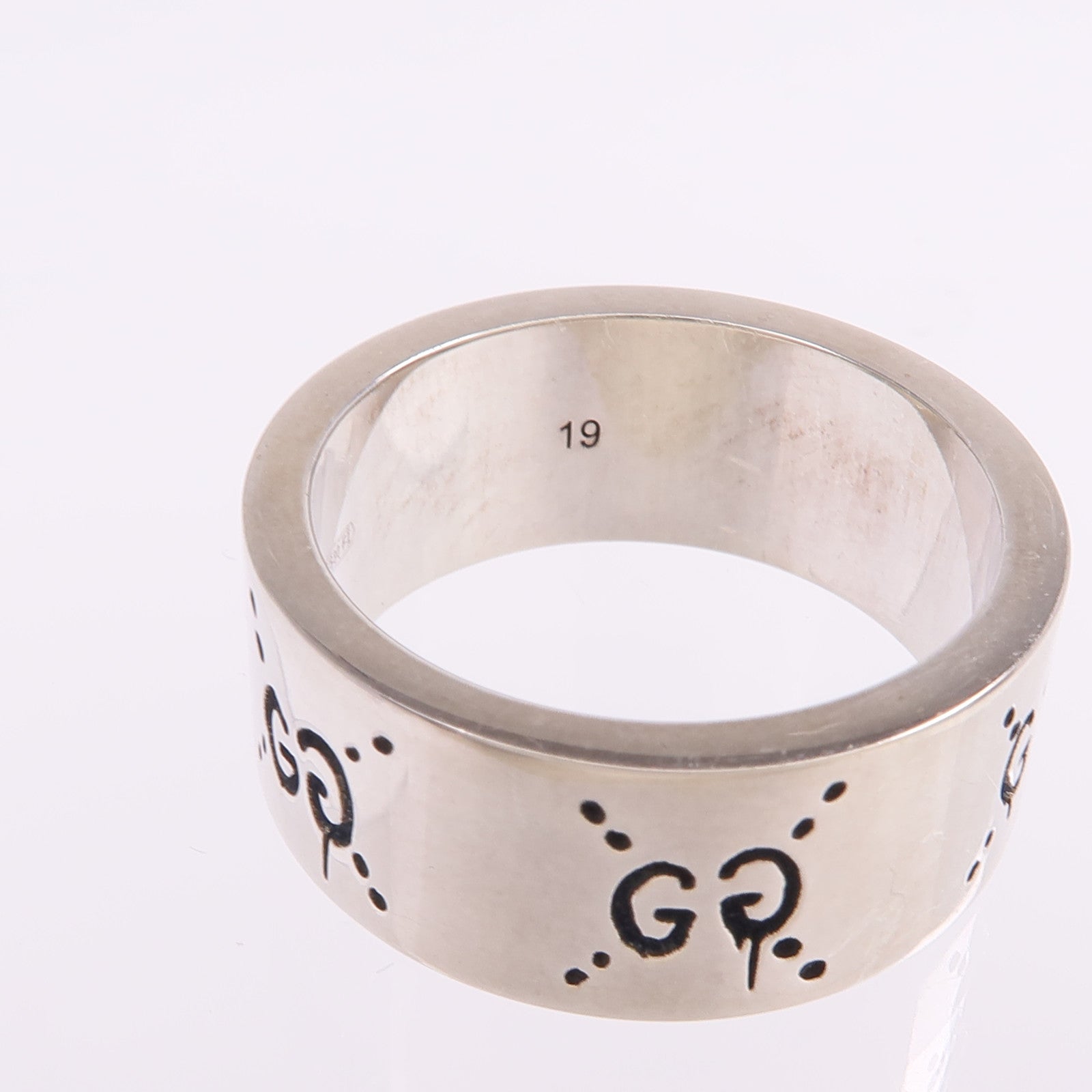 GUCCI 925純銀Ghost Ring戒指US#8.5