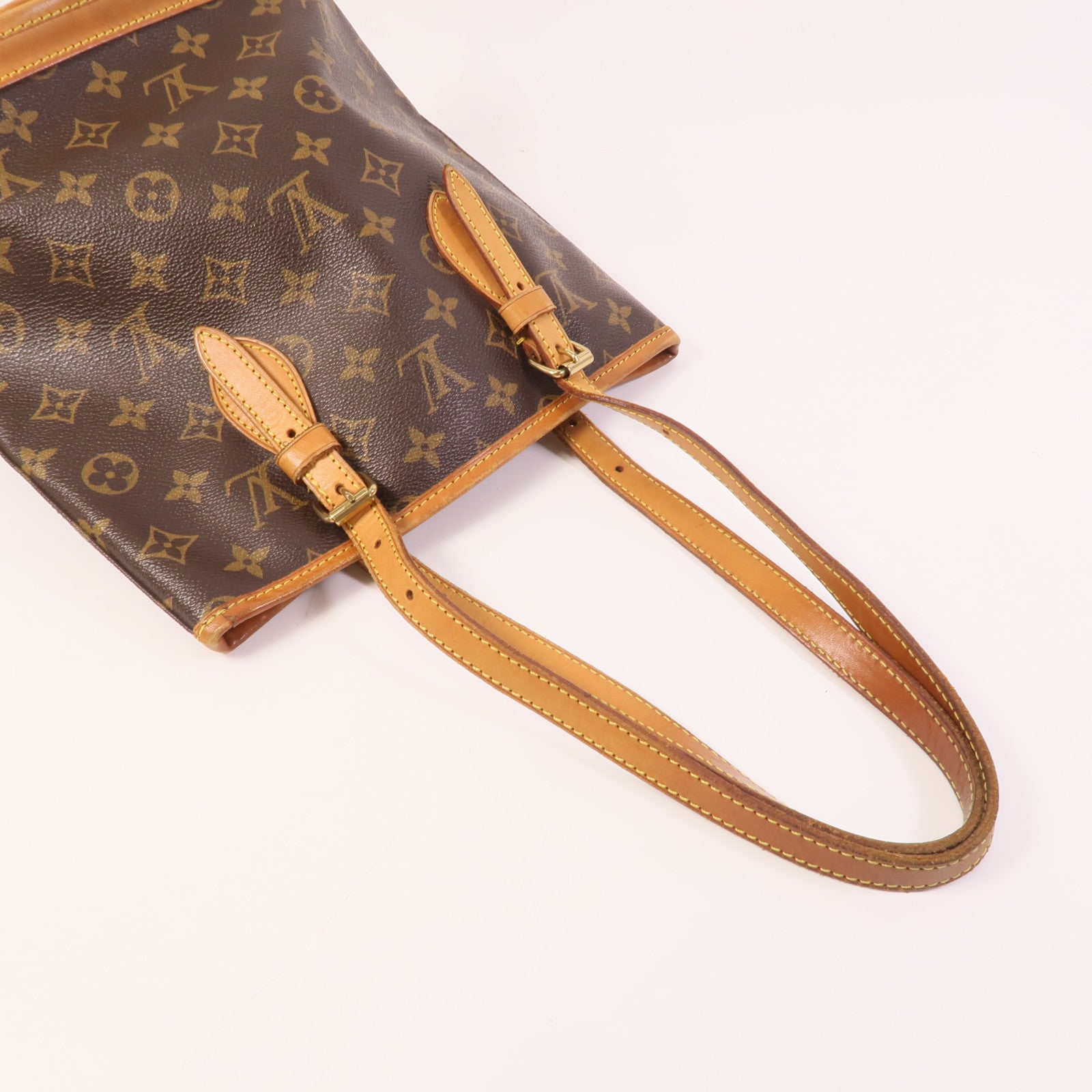 LOUIS VUITTON Monogram Bucket PM金扣手挽袋