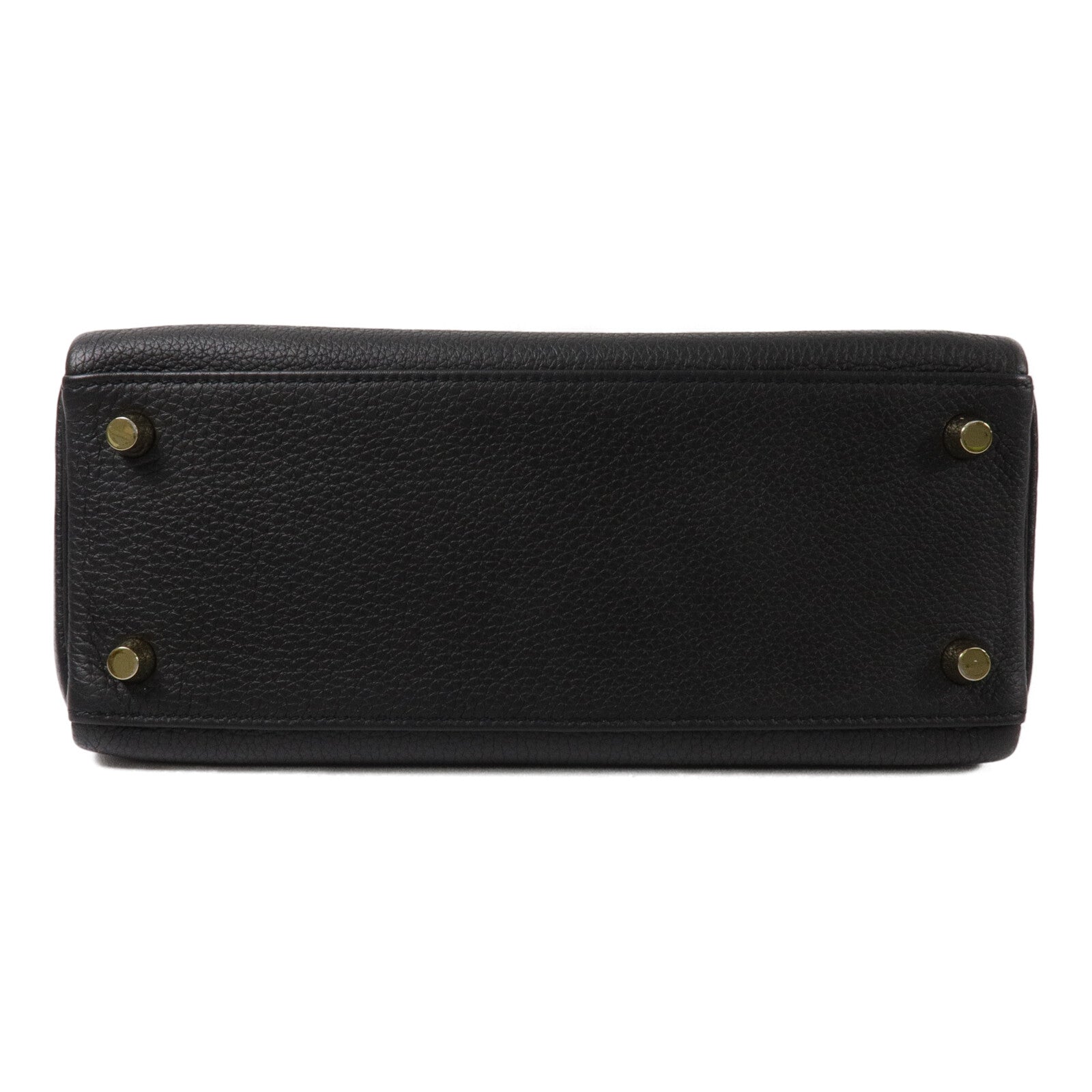 HERMES Togo皮革Kelly 25手挽肩背兩用袋Noir