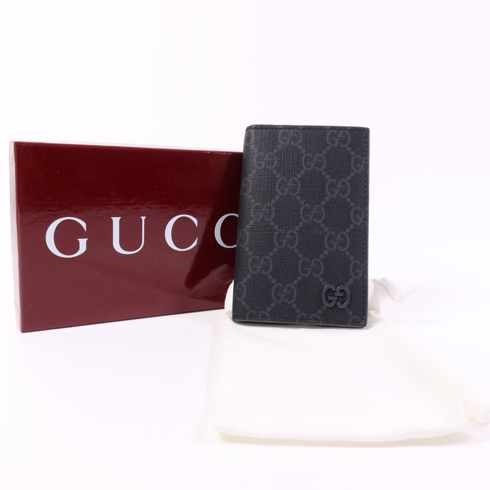GUCCI 帆布GG Supreme卡片套