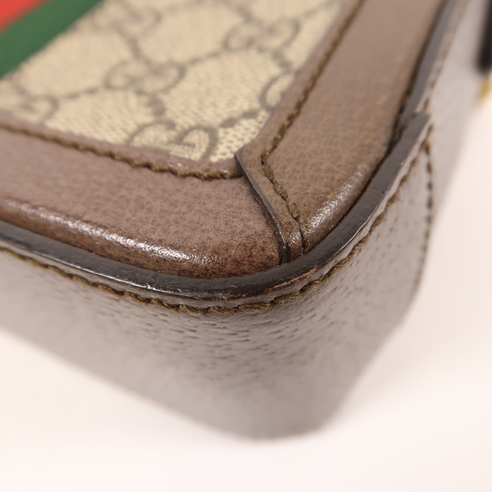 GUCCI 塗層帆布Ophidia GG Mini金扣手挽肩背兩用袋