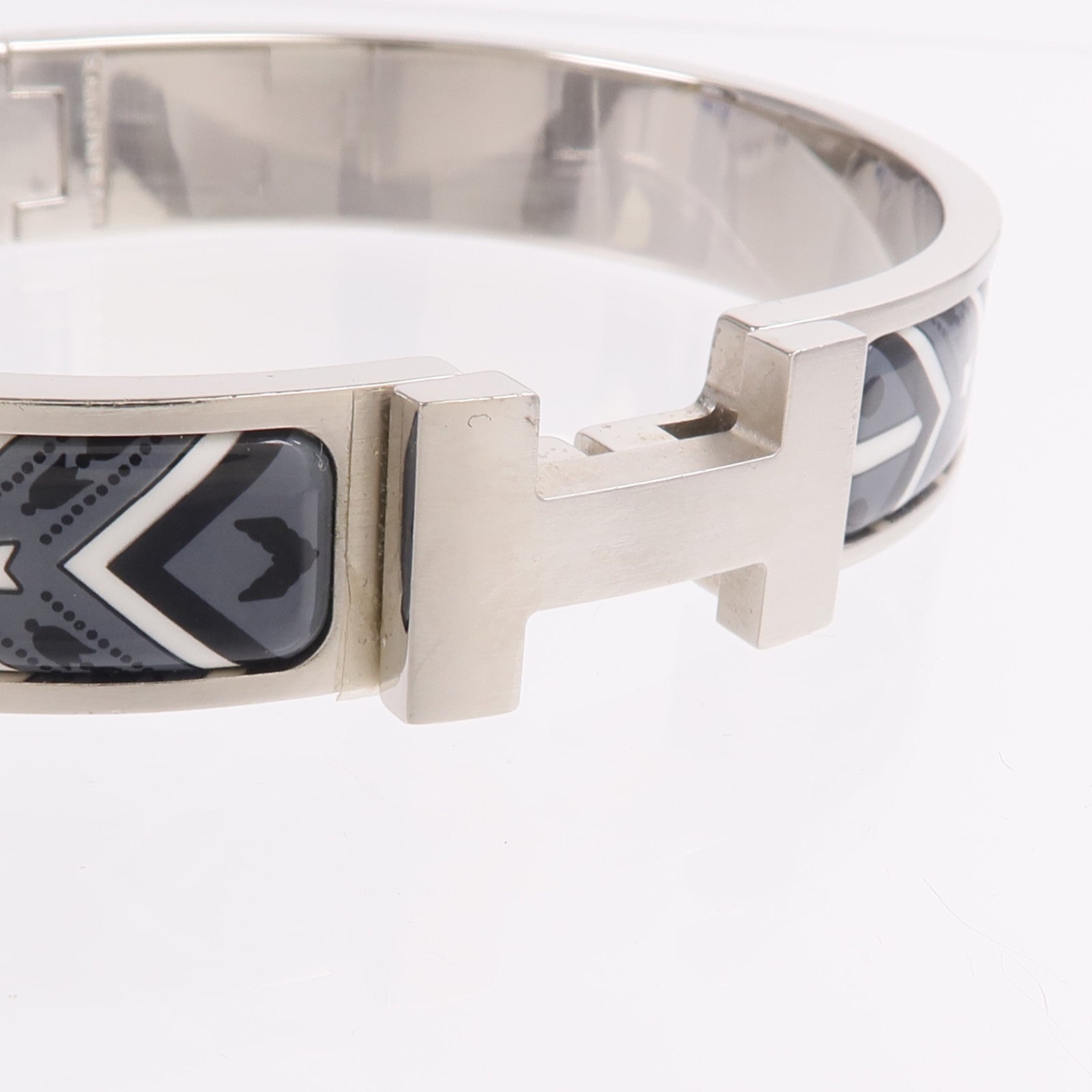 HERMES 金屬/琺瑯Clic HH Bandana手鐲